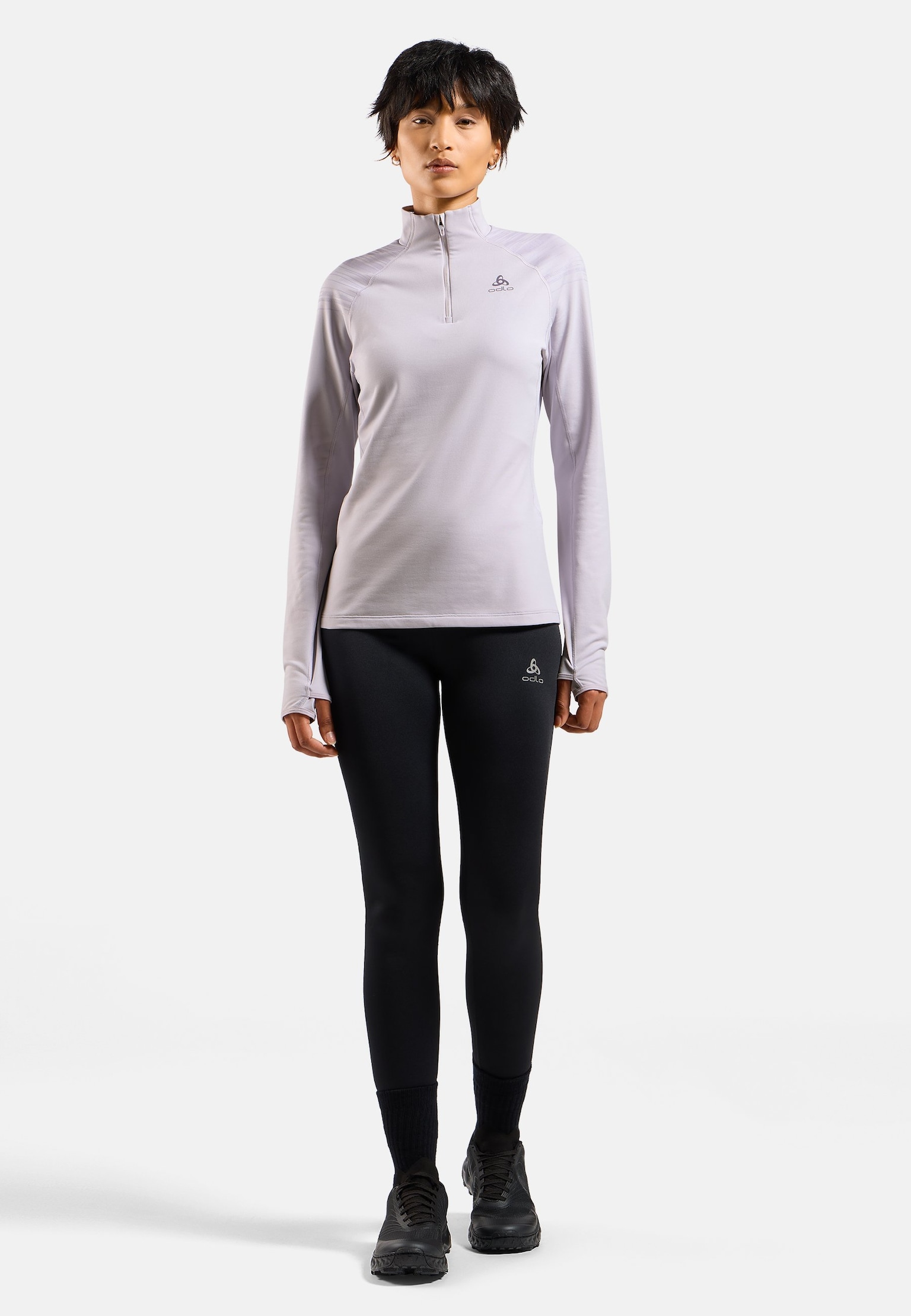 X-Alp Ceramiwarm Running Half-Zip Mid Layer