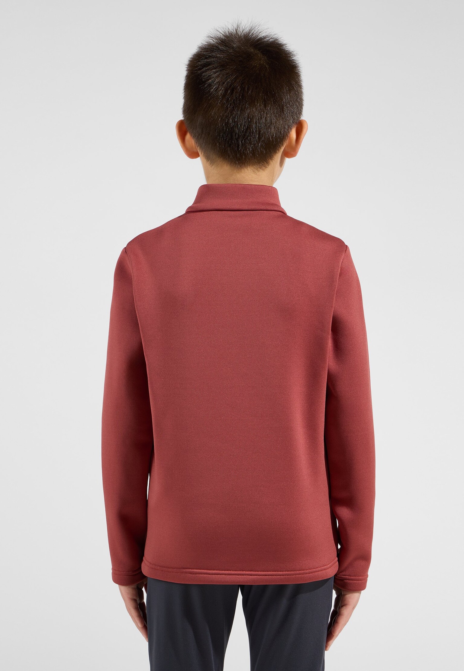 The Berra kids' half-zip mid layer