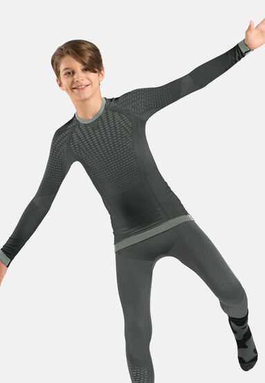 T-shirt à manches longues Performance Warm kids' pour enfant