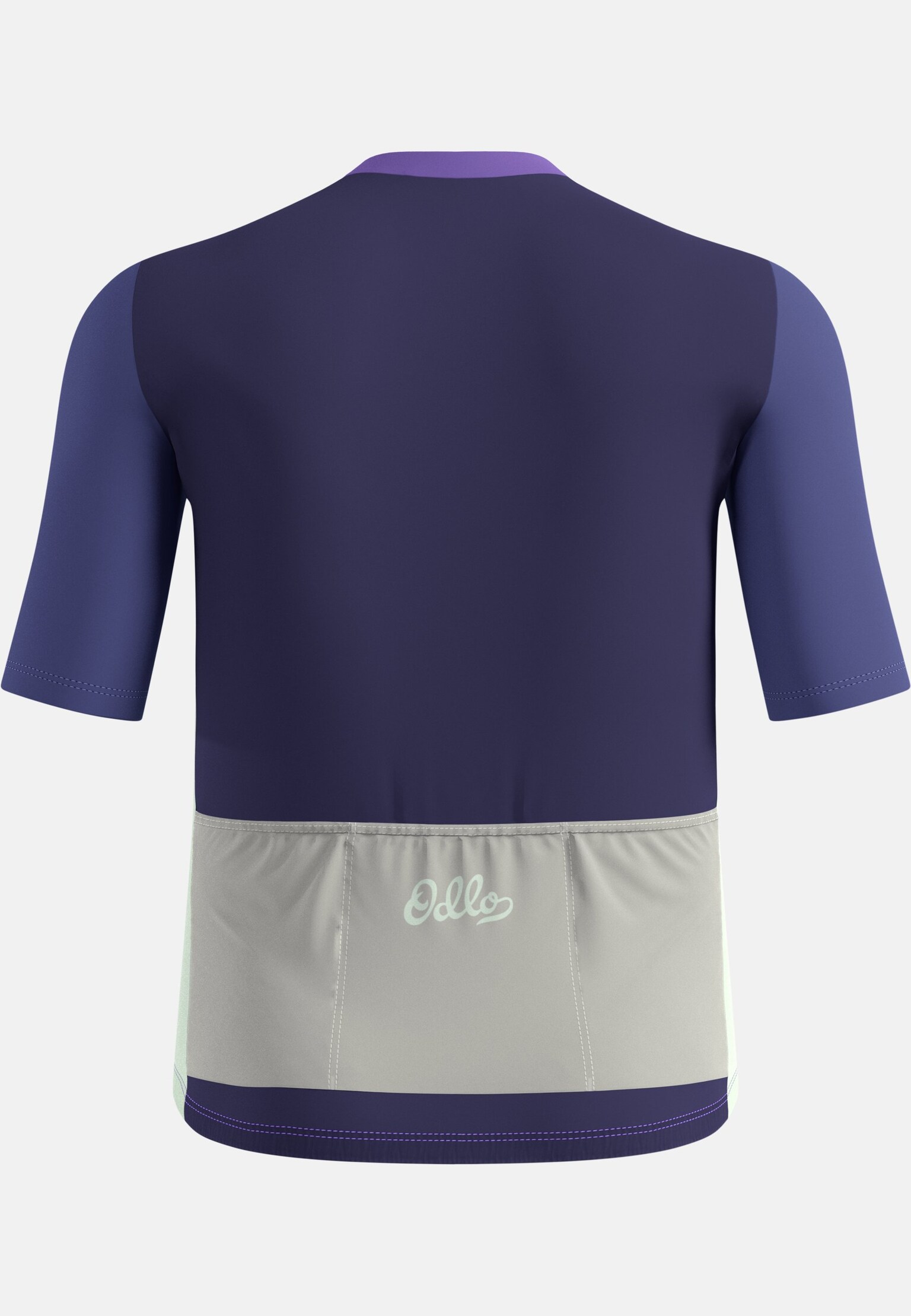 Essentials Radtrikot mit Reissverschluss und Vintage-Print