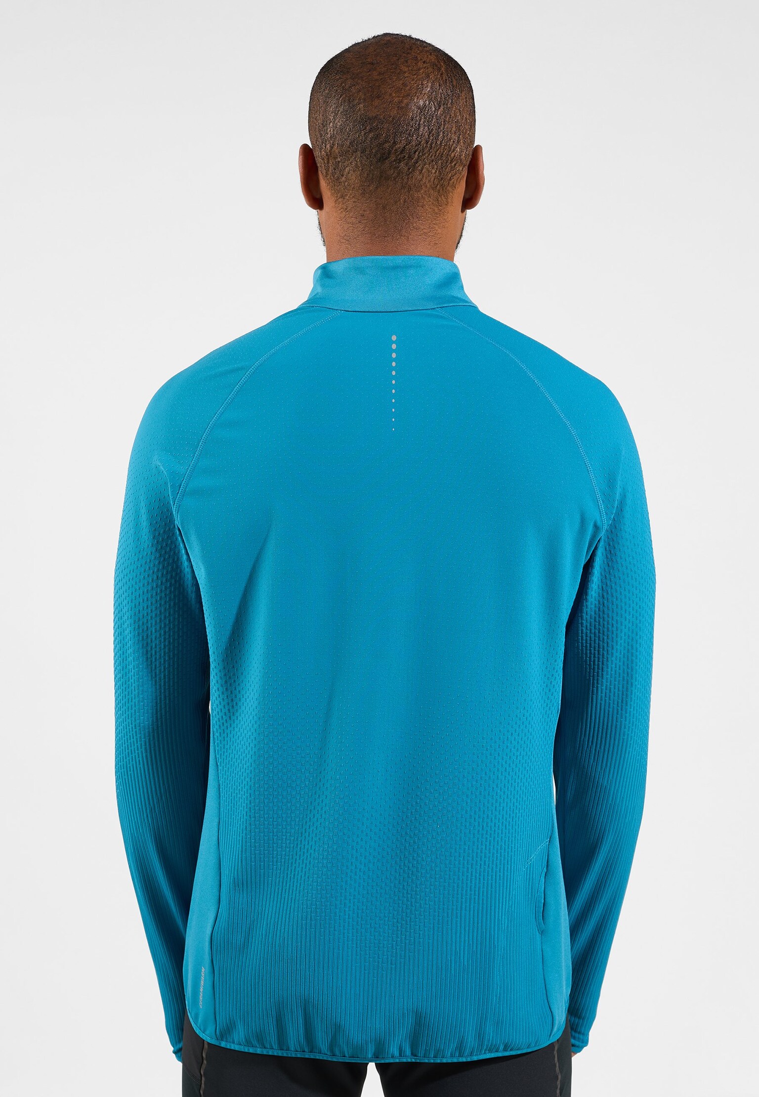 Zeroweight Mid Layer Laufoberteil mit Halbreissverschluss