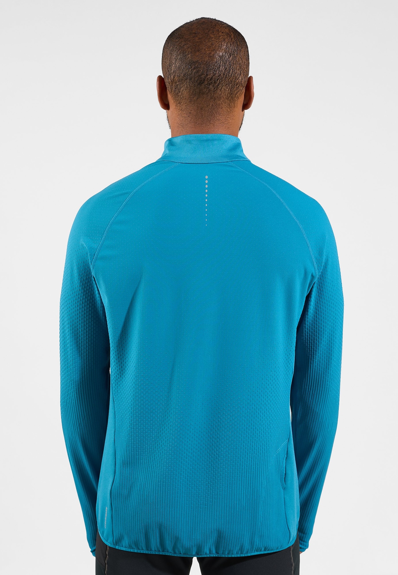 Zeroweight Mid Layer Laufoberteil mit Halbreissverschluss
