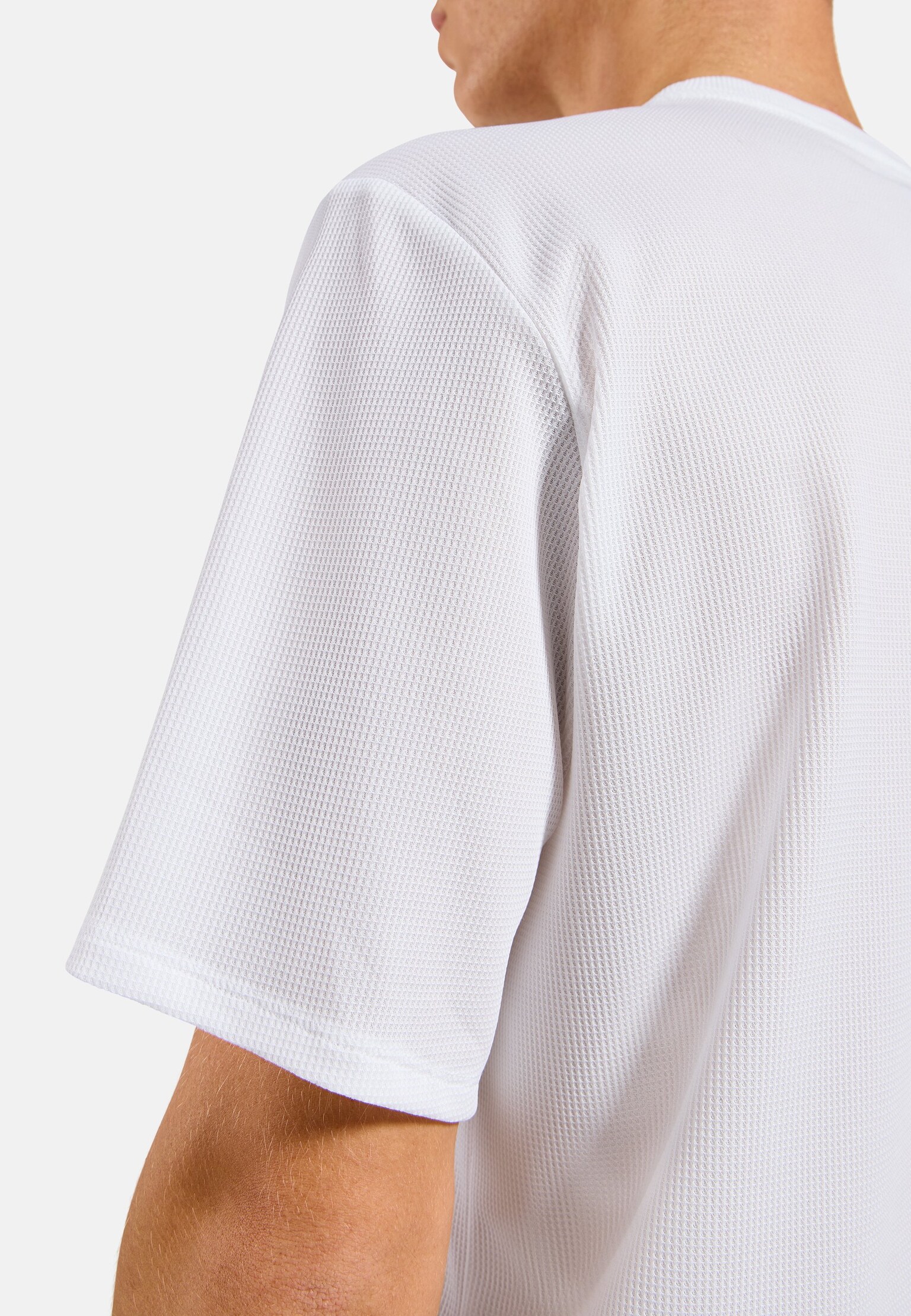 T-shirt à manches courtes et col rond Cubic Light