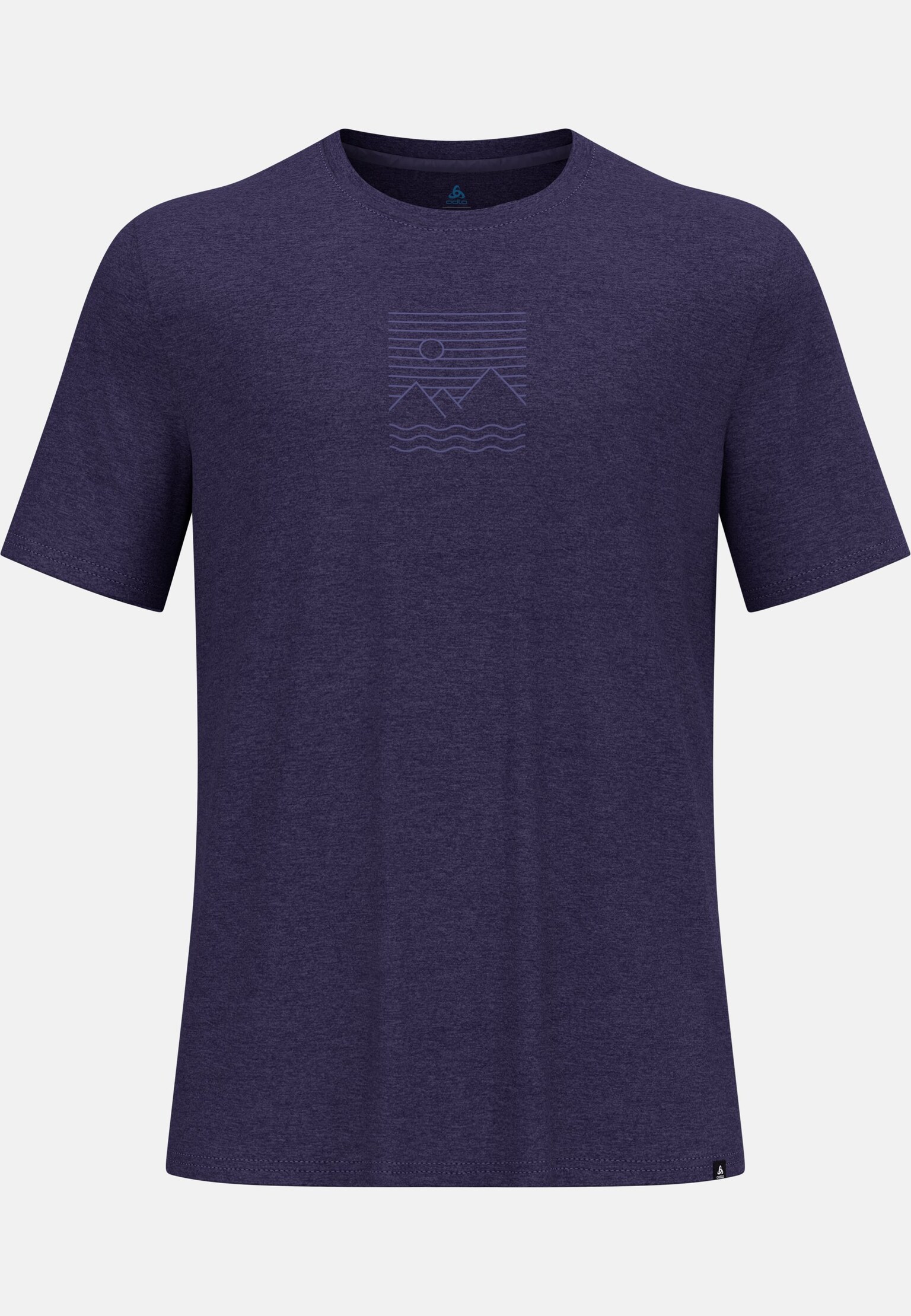 Ascent sun sea mountains t-shirt