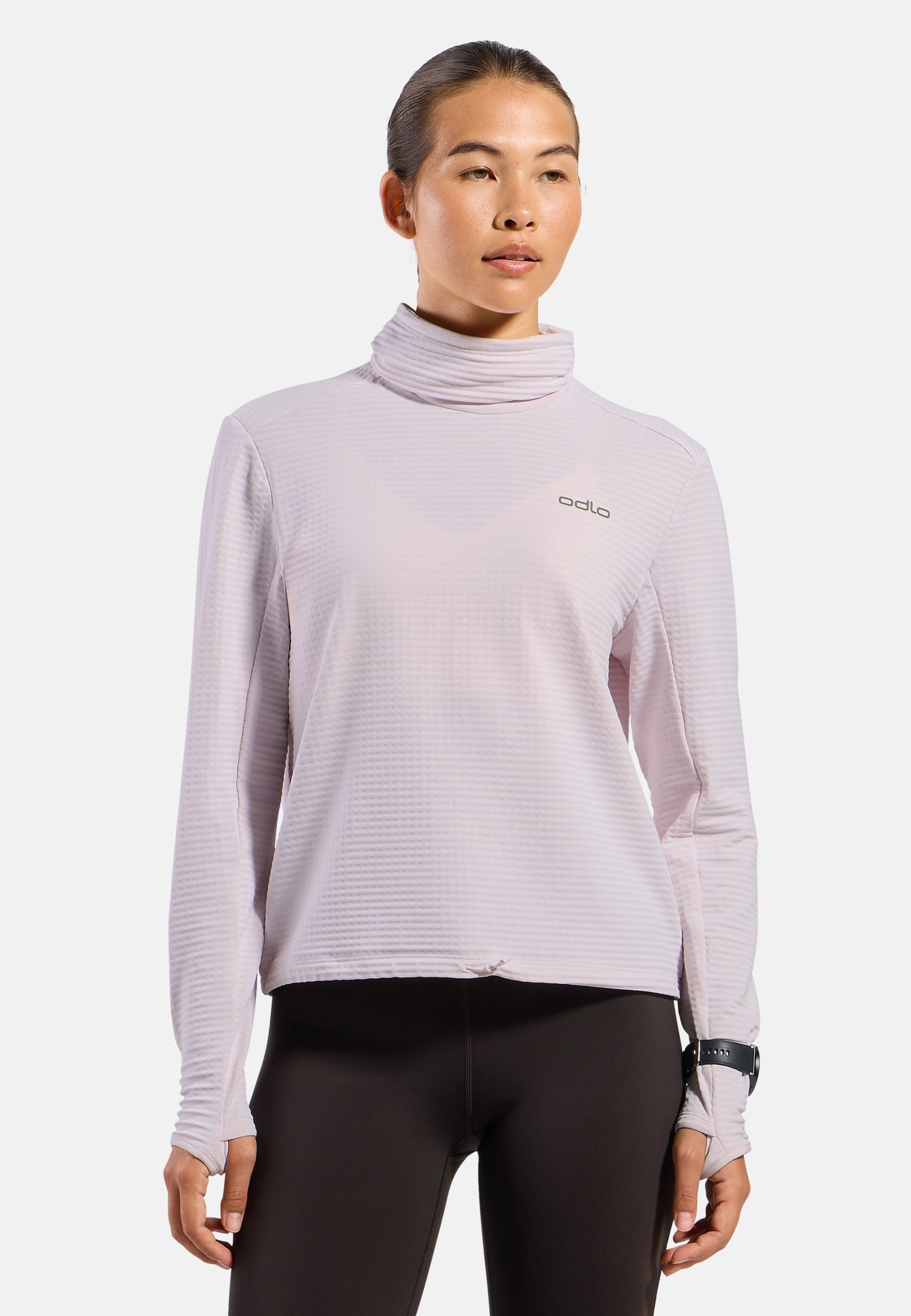 Odlo Essential Thermal Lauf-Mid Layer für Damen - Trail Running, Running - pink, L