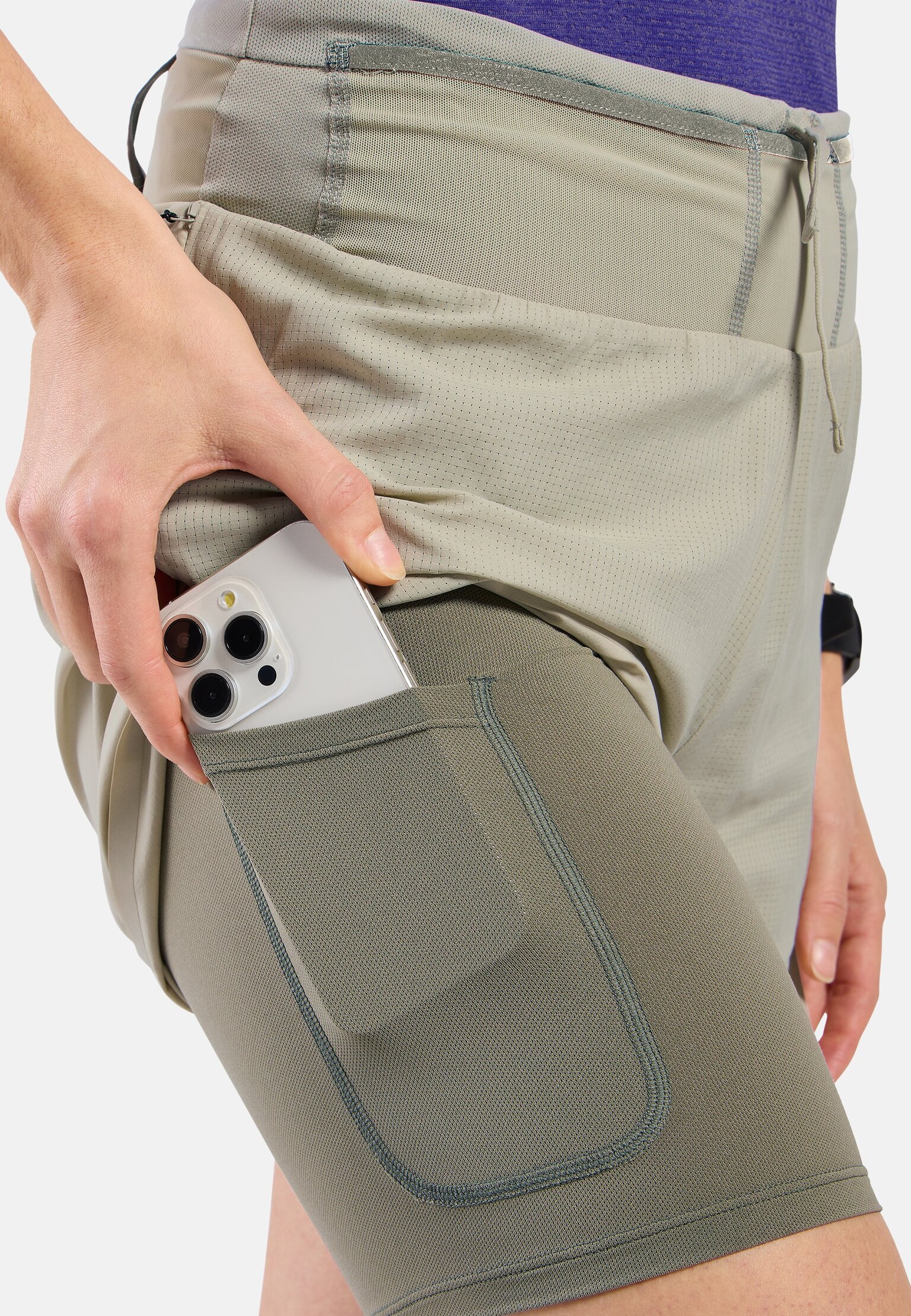 X-Alp 5 inch 2-in-1 trail running short