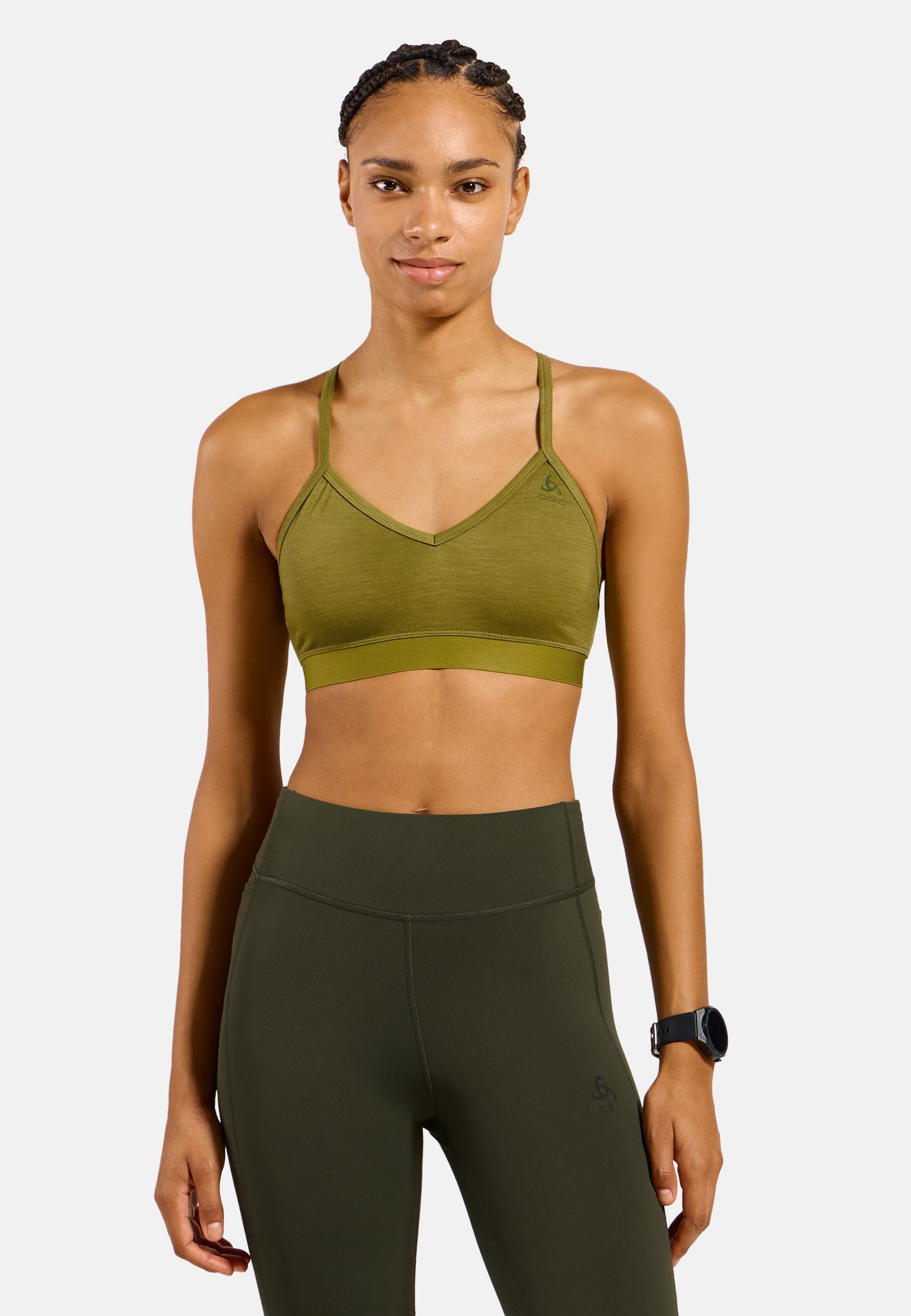 Odlo Merino Soft Sport-BH für Damen, S,