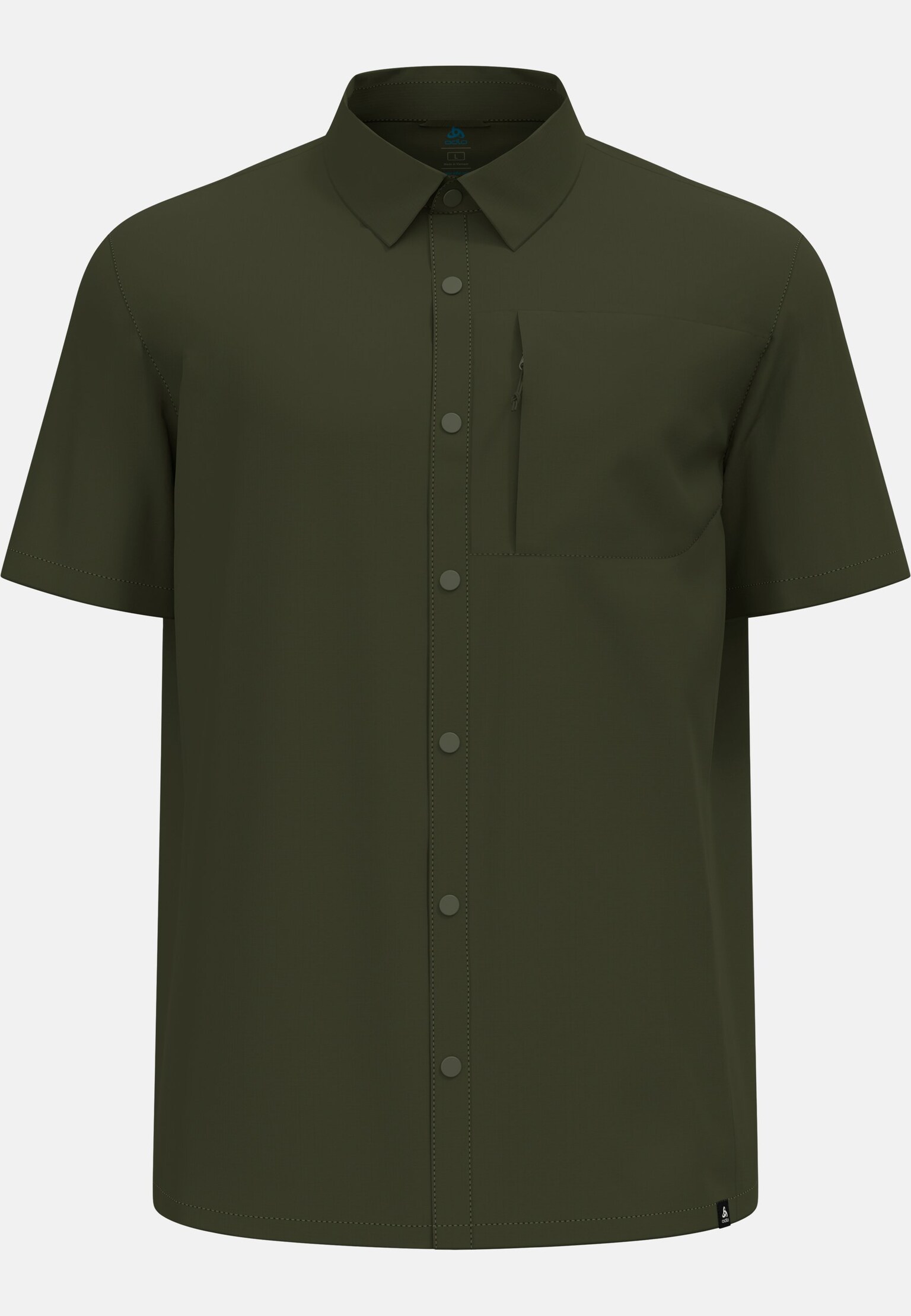 Essentials wandeloverhemd met korte mouwen