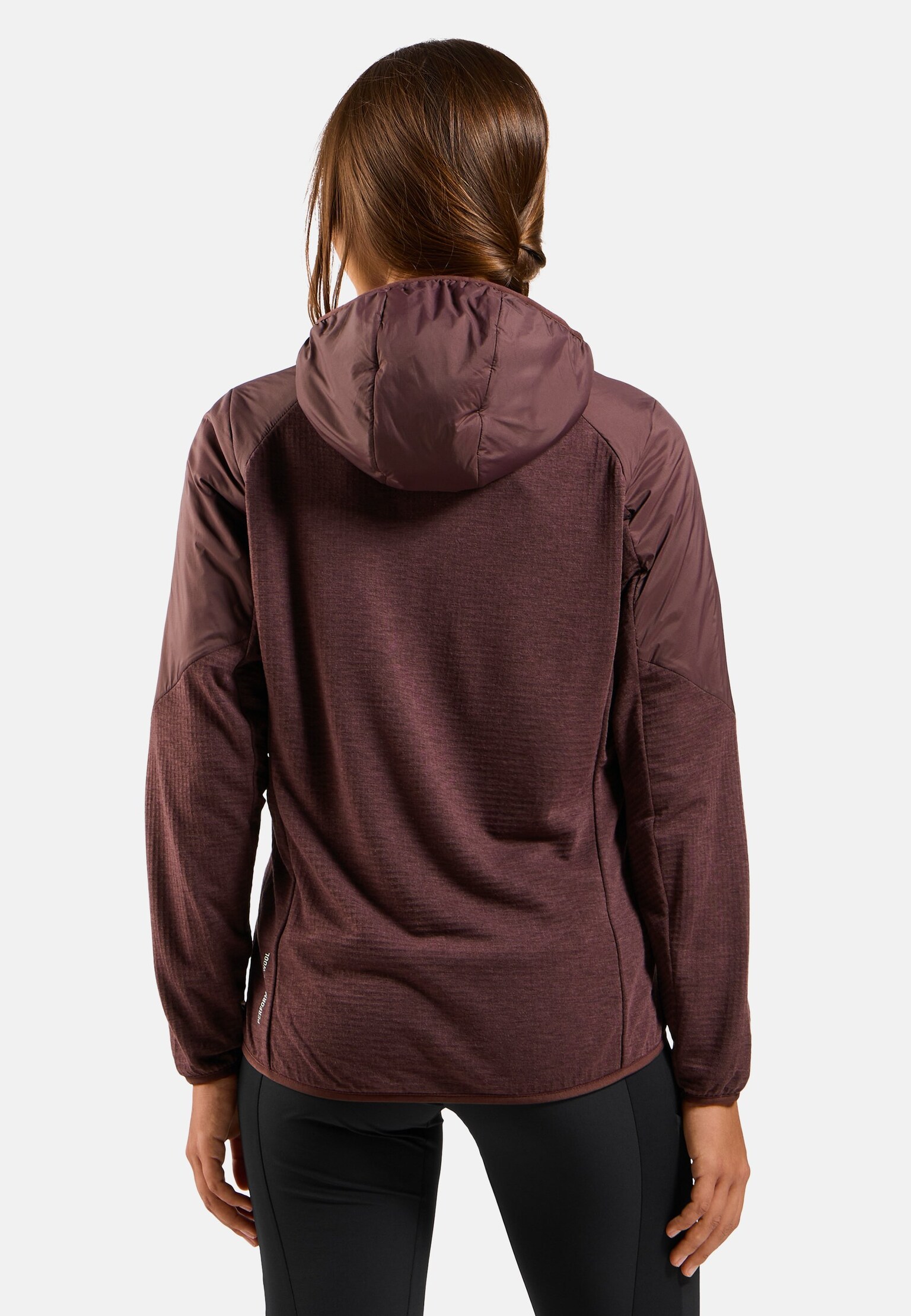 Veste hybride isolante en laine Ascent