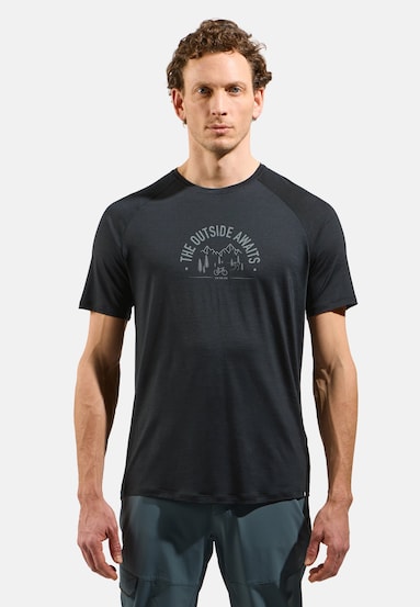 Ride 365 Performance Wool 130 T-Shirt mit Print