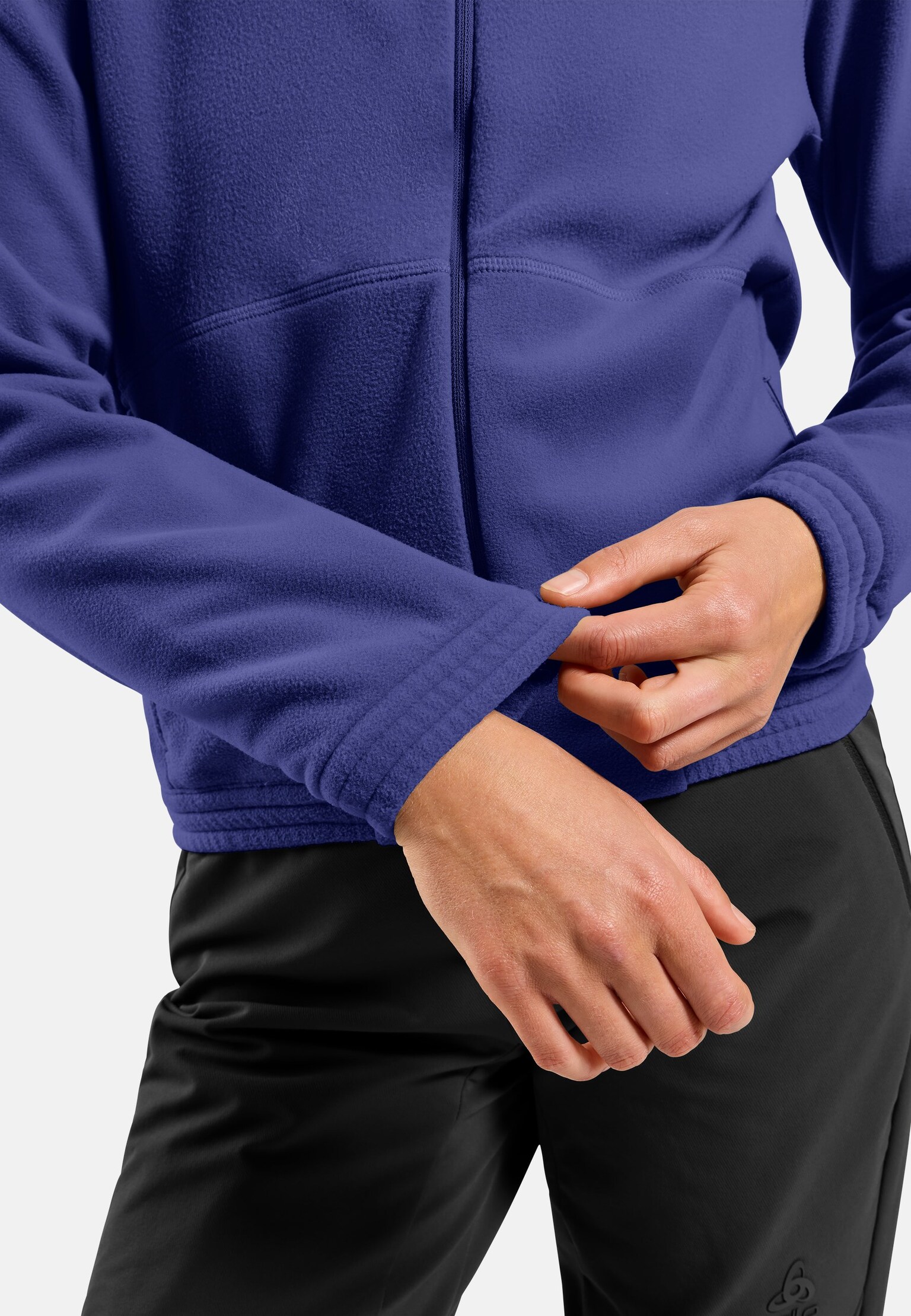 Essentials Multisport klassieke fleece mid layer met volledige rits