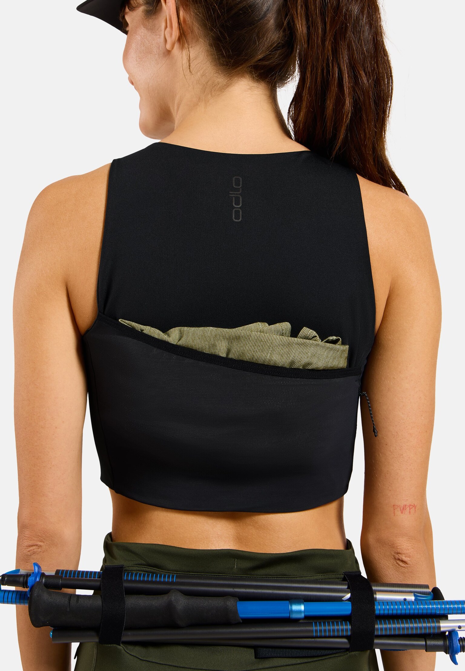 Canotta corta cargo da trail running X-Alp