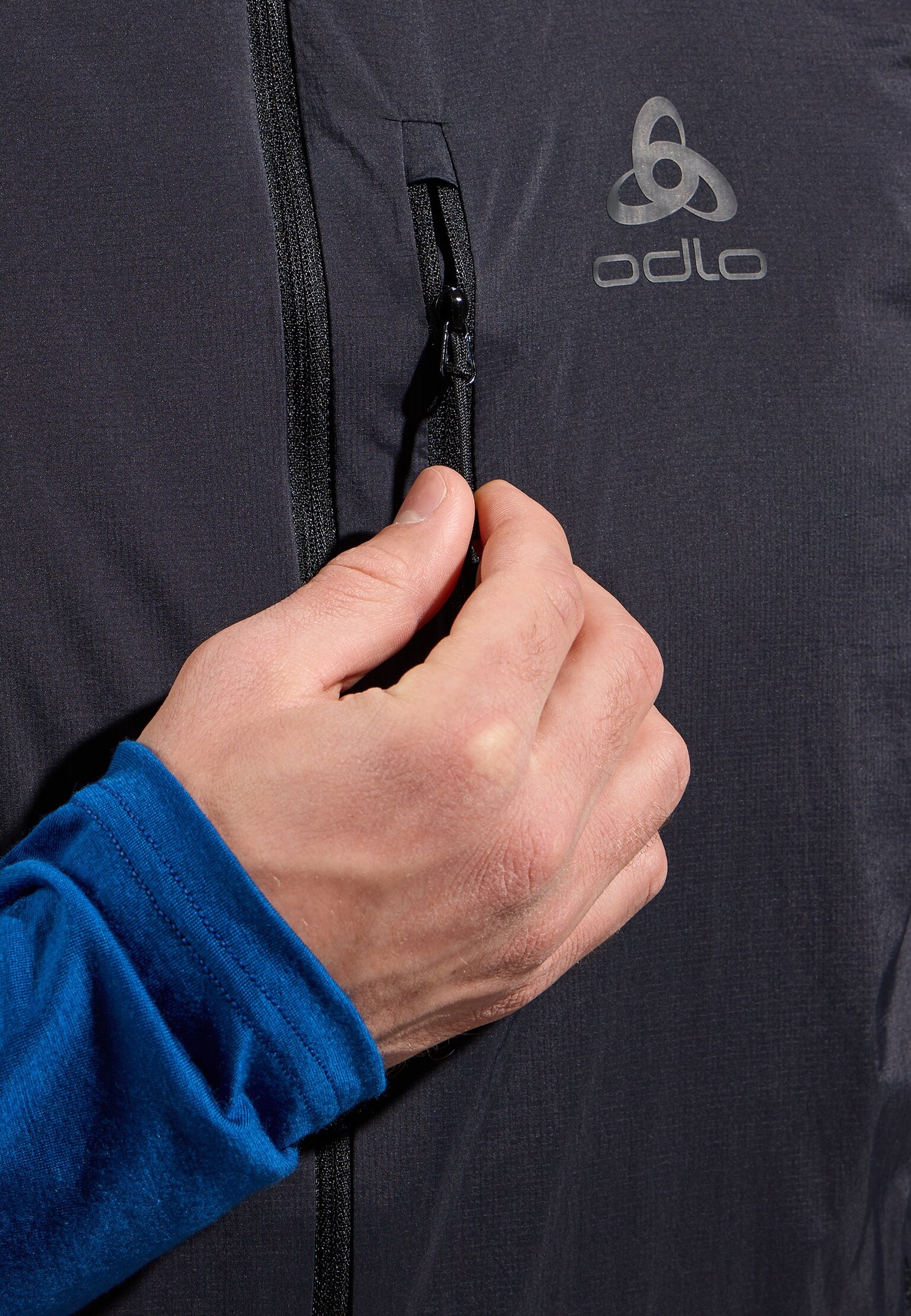 Gilet hybride avec isolation en laine Ascent