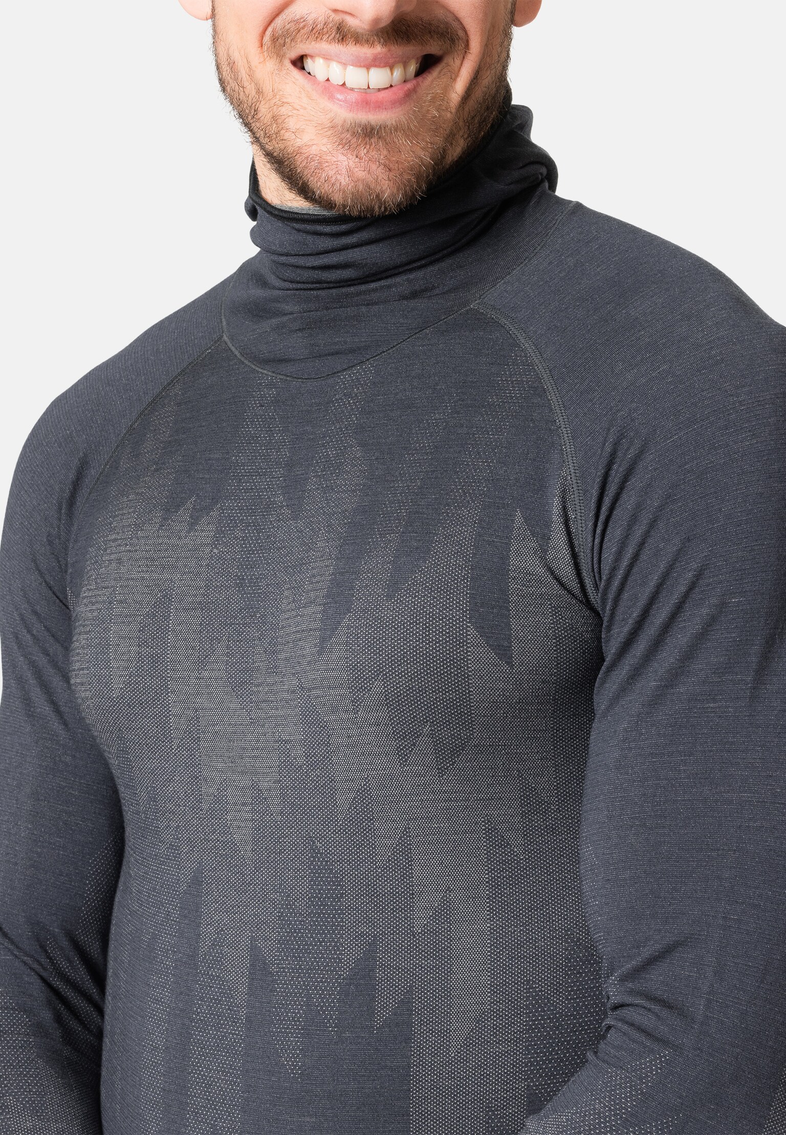 The Kinship Performance Wool Warm Base Layer with Facemask