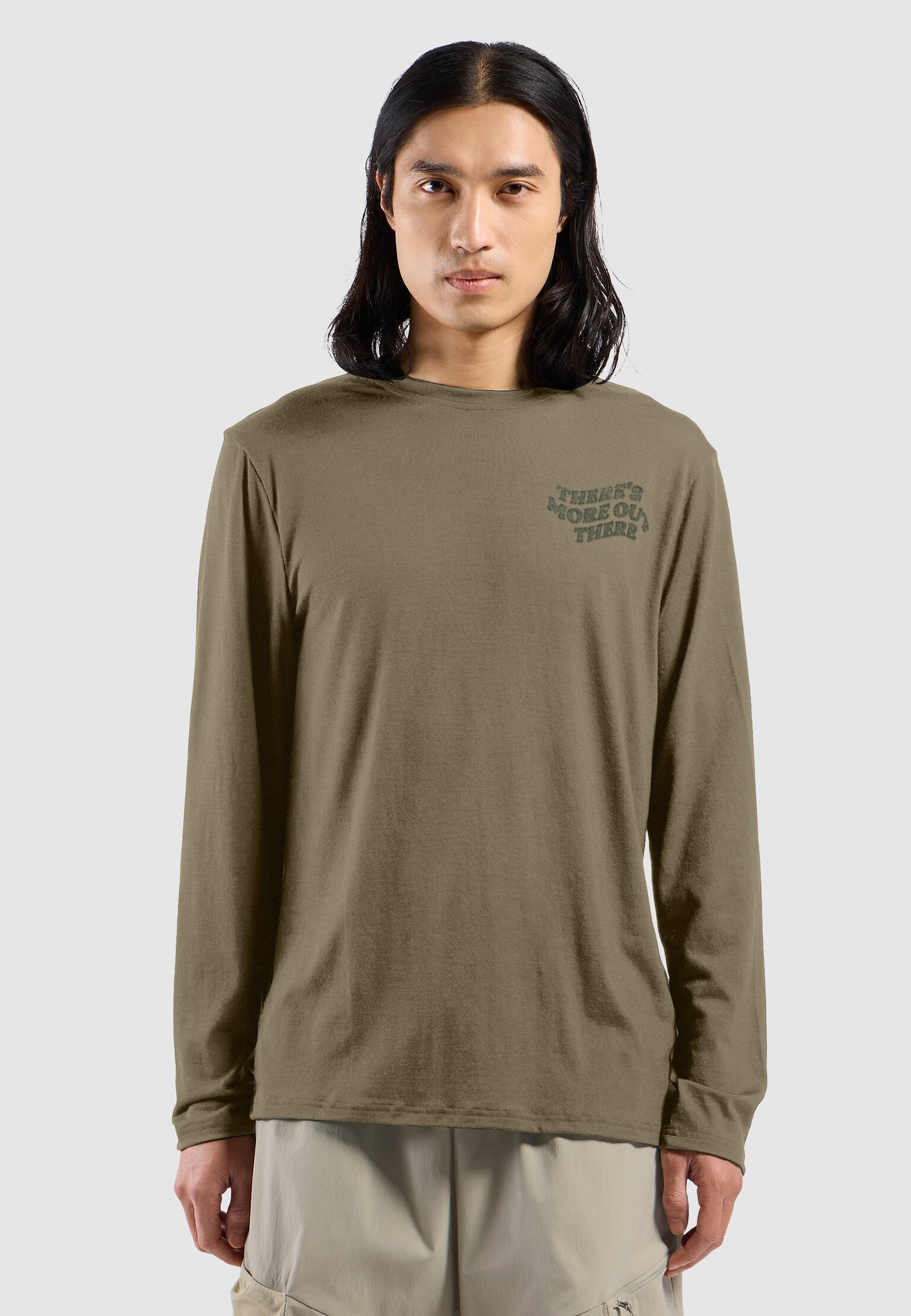 Ascent Merino 160 Langarmshirt mit TMOT-Print