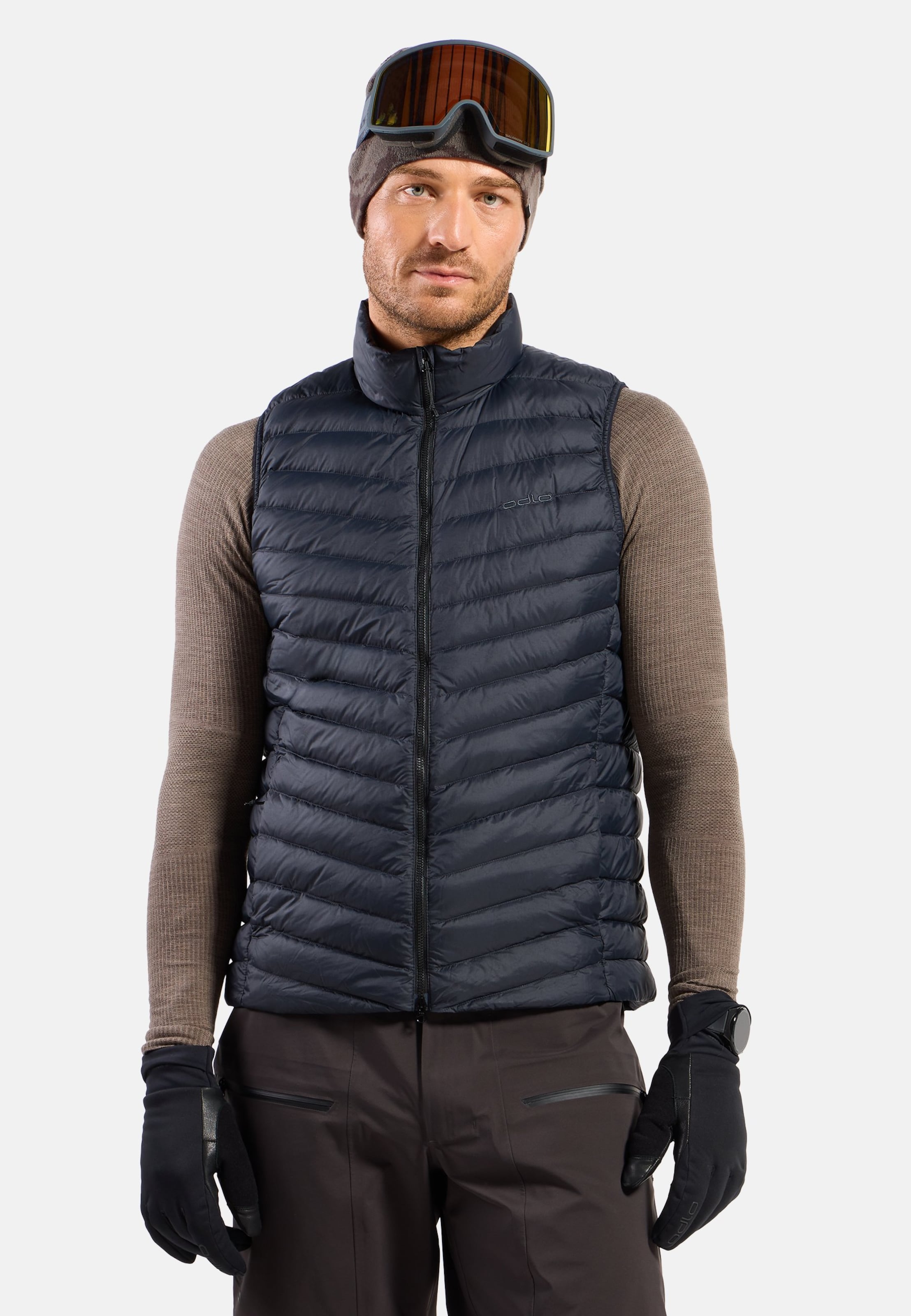 Odlo X-Alp Down Isolationsweste für Herren - Wandern, Ski & Snow - schwarz, M