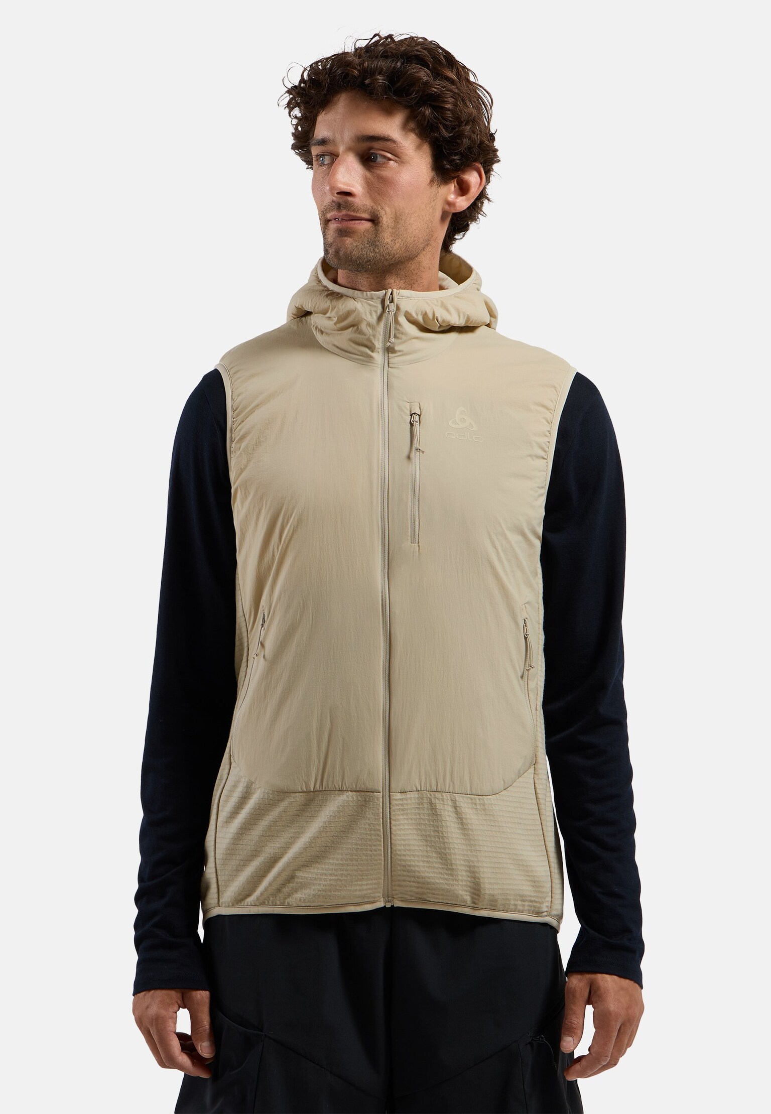 Isolierte Ascent Hybridweste mit Wolle