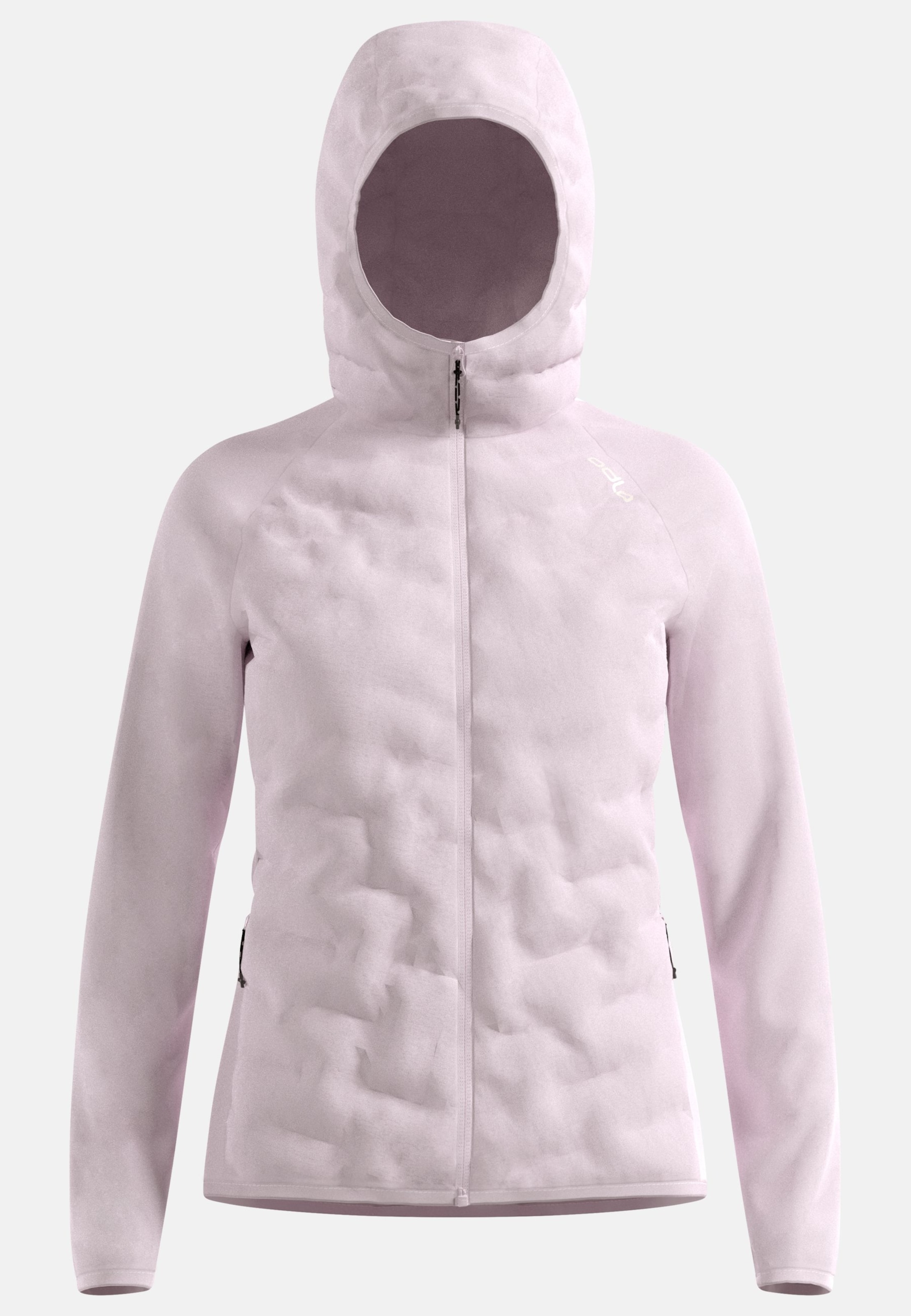 Odlo Zeroweight Insulator Hoodie Full-Zip für Damen - Skilanglauf, Running - pink, L