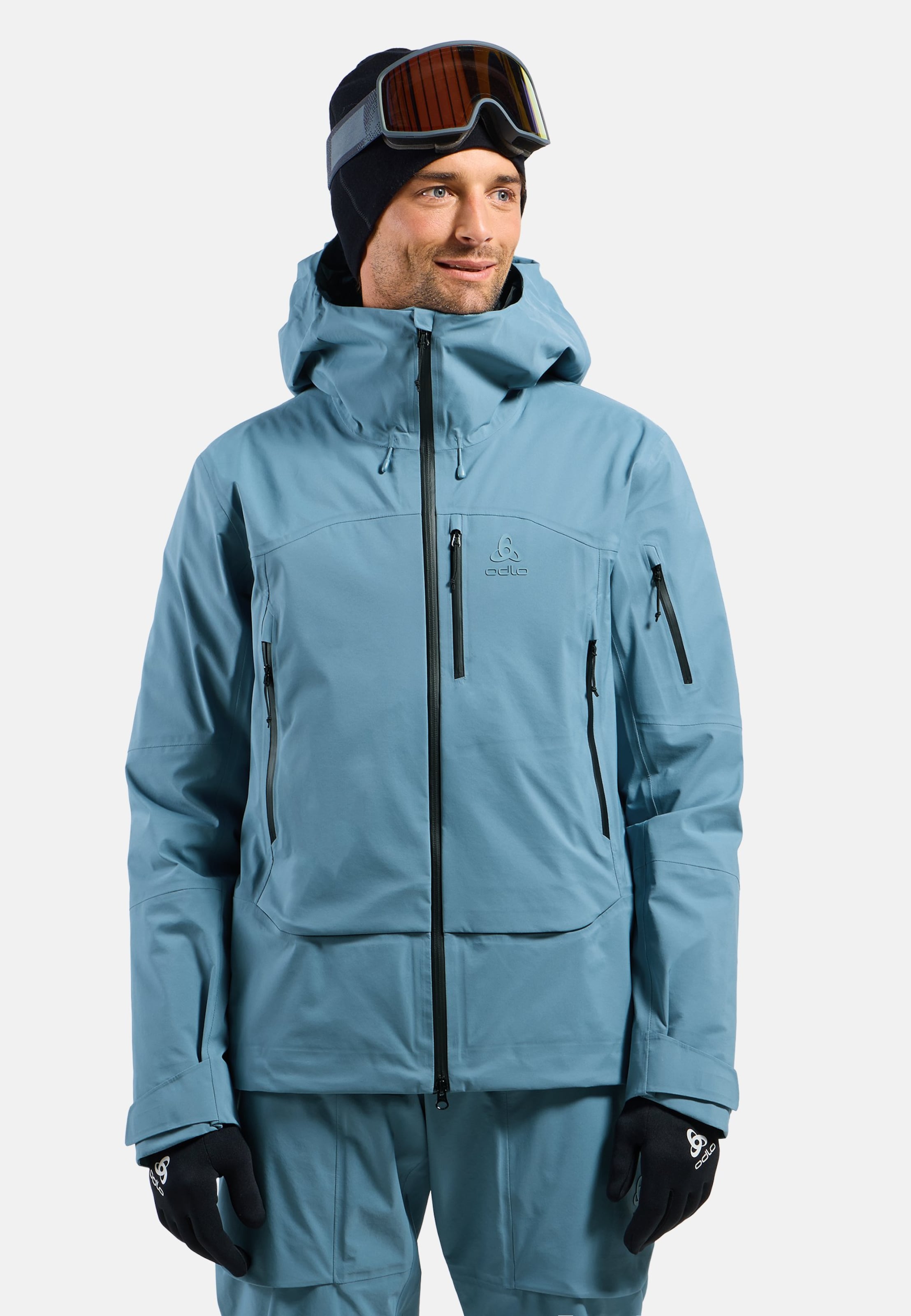 Odlo X-Alp 3L Skijacke für Herren - Ski & Snow - blau, XXL
