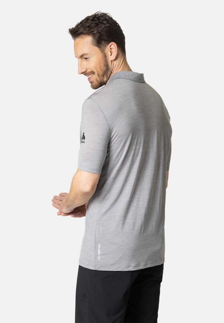 The Essentials Performance Wool 130 polo shirt