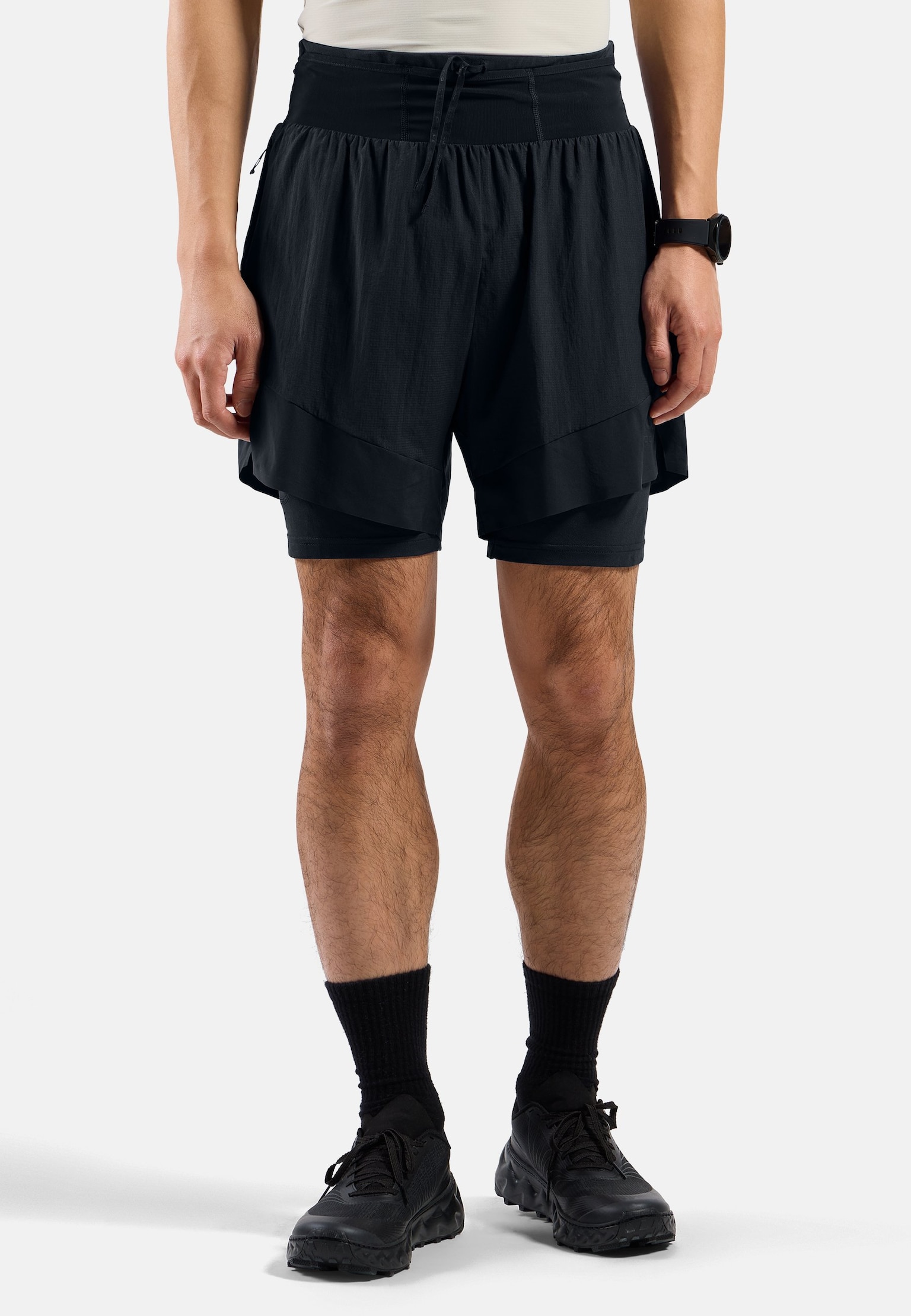 X-Alp 6-tommer 2-i-1 terrengløp shorts 2.0