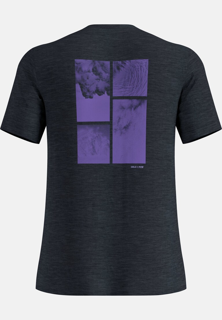 T-shirt en laine mérinos mélangée Odlo x POW Collective Voices