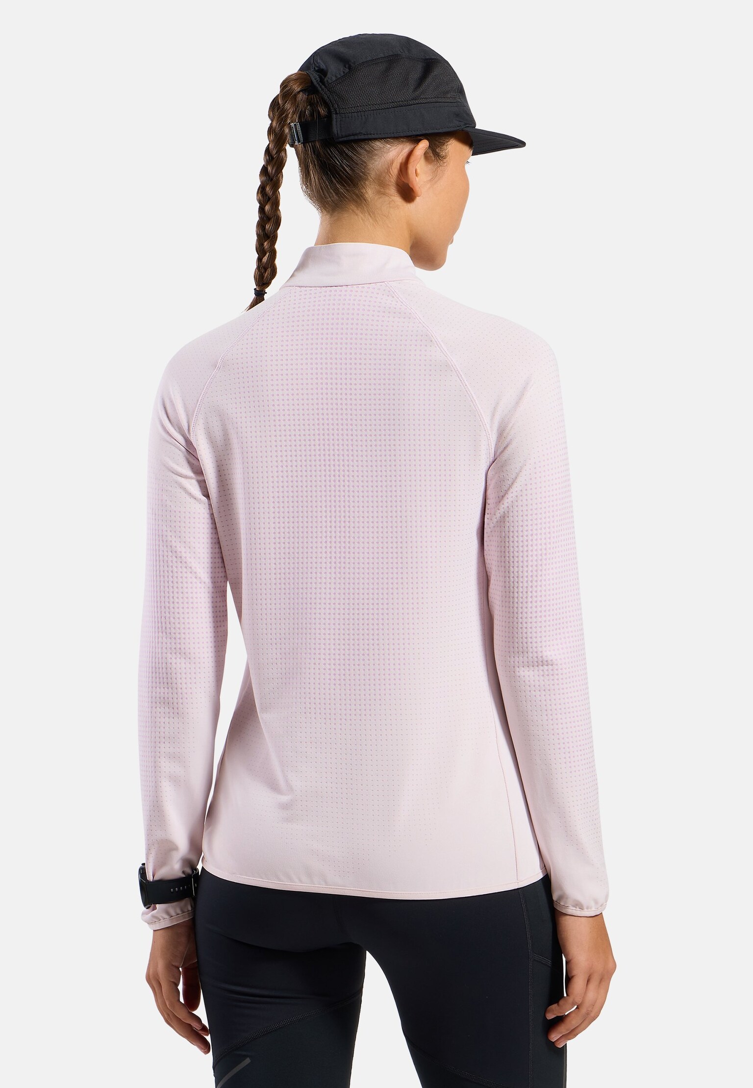 Felpa da running Zeroweight Warm a mezza zip