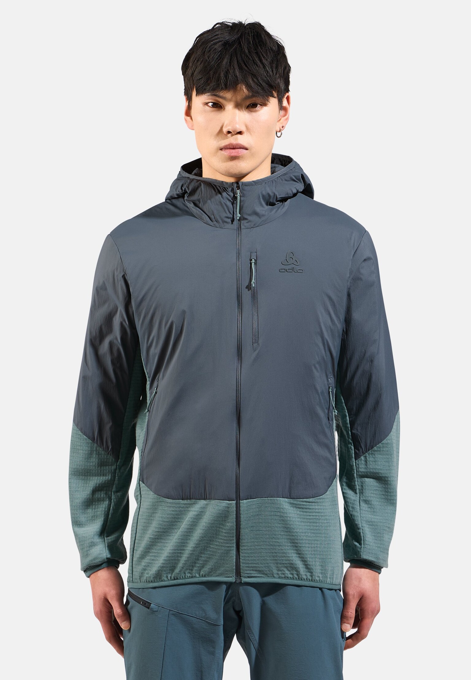 The Ascent wool insulated hybrid jacket