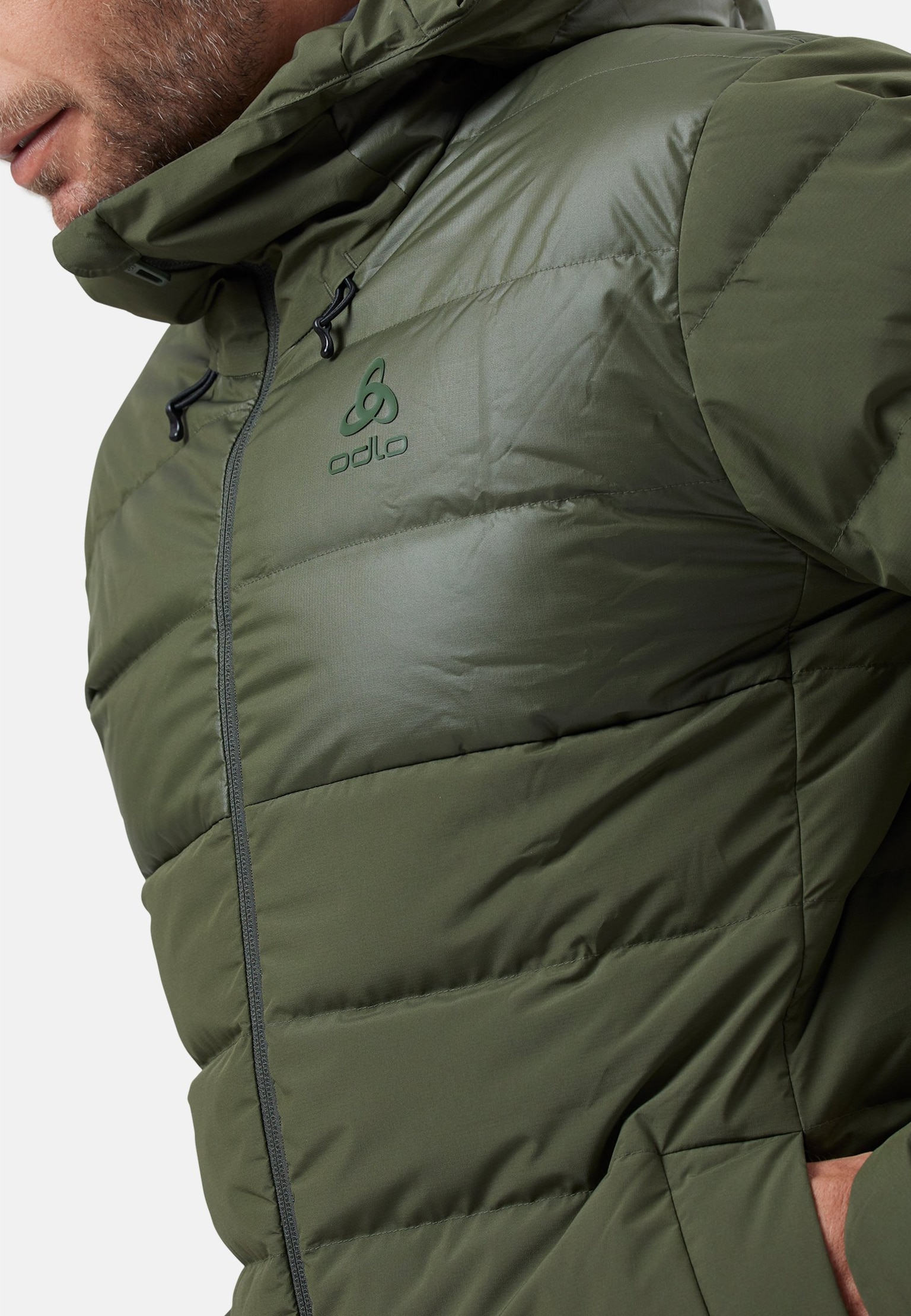 The Severin N-Thermic recycled down hooded jacket