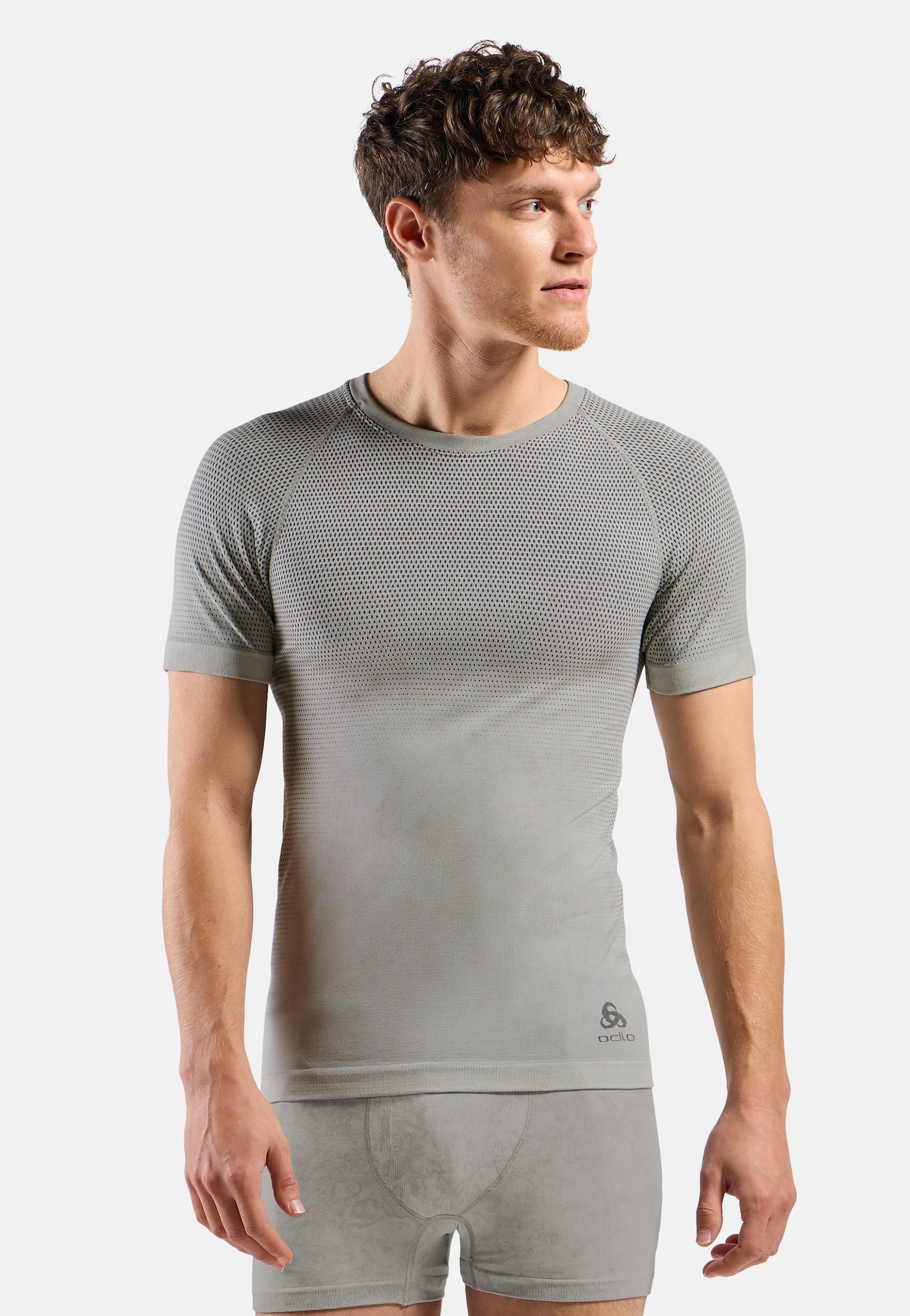 Performance Light rain-dye base layer met korte mouwen