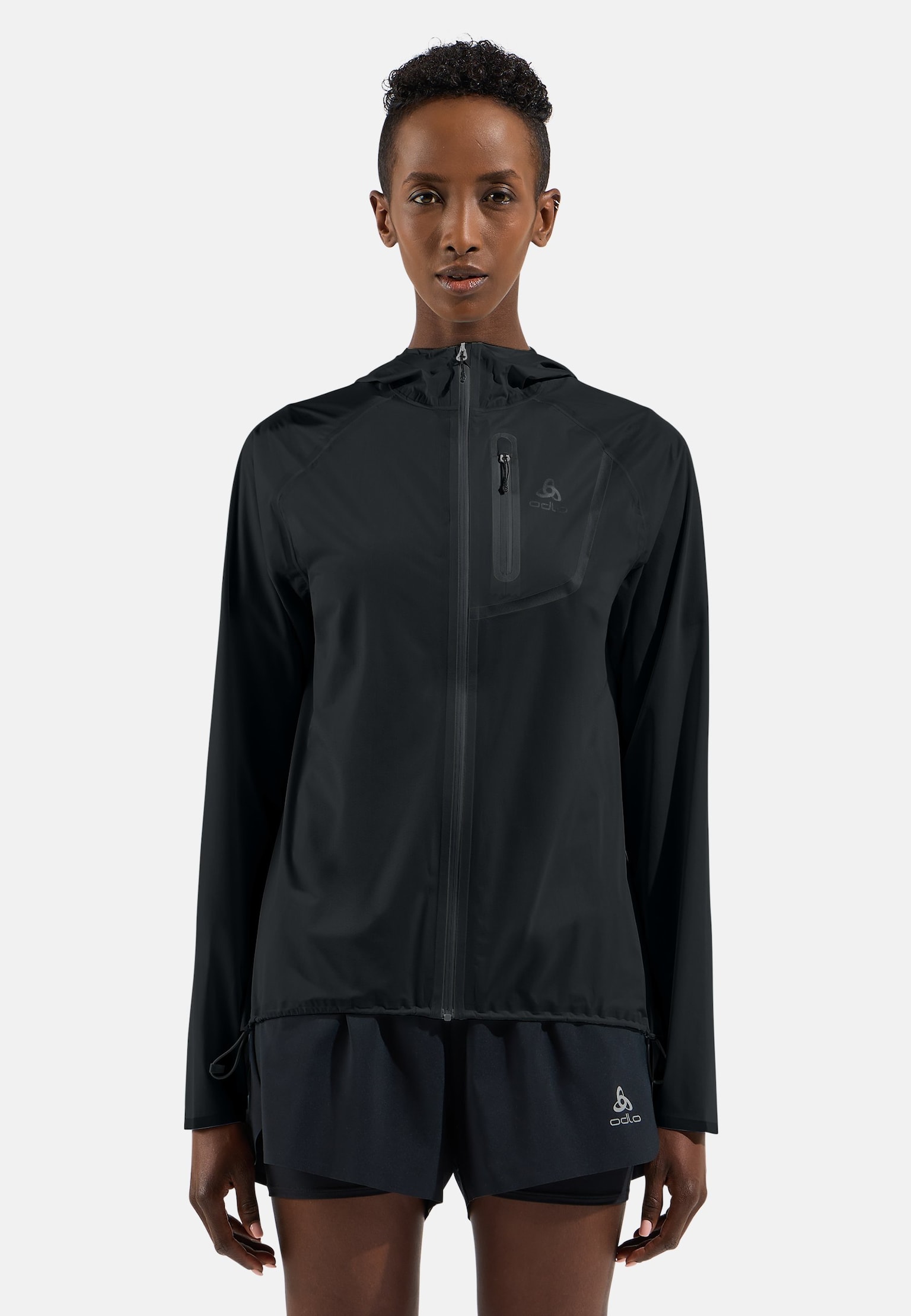 The Zeroweight Dual Dry Performance Knit waterproof running jacket