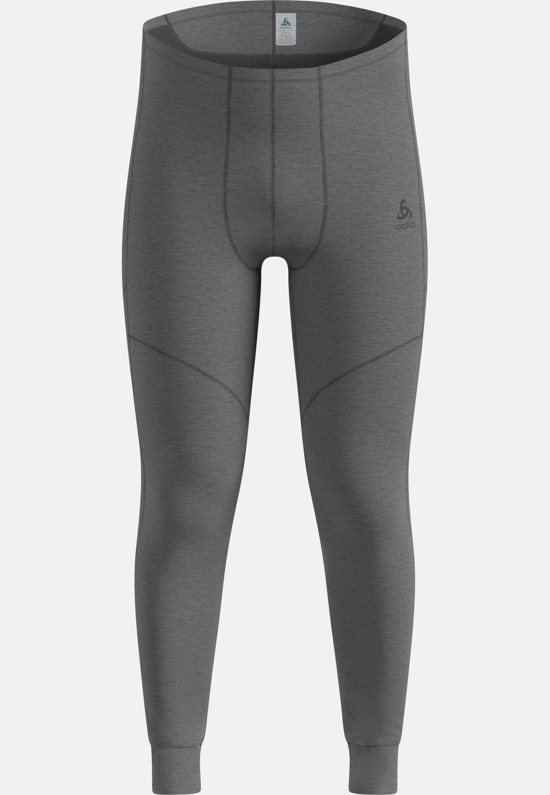 スーツ ODLO FW24 LEGGINGS BASE LAYER (111801 10183) The Active X-Warm Base Layer Bottoms in odlo steel grey