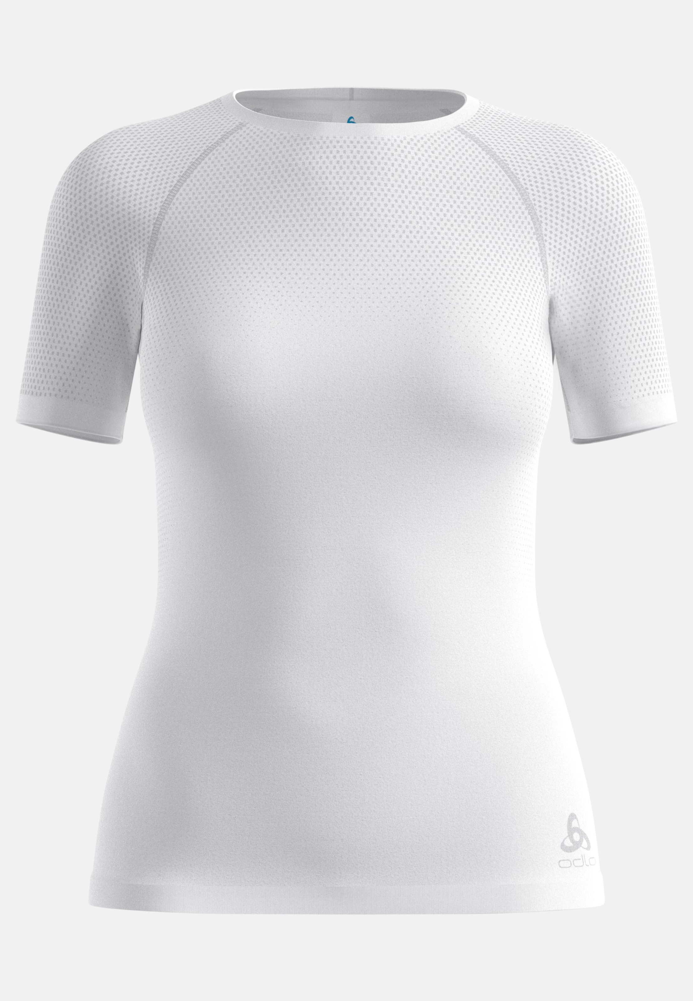 Odlo Kurzärmeliges Performance Light Base-Layer-Shirt für Damen, S, weiss