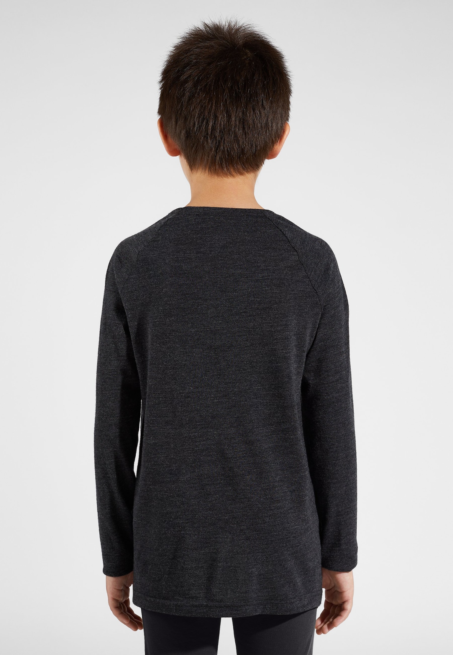 The WeAct kids' collection merino print Warm long sleeve t-shirt