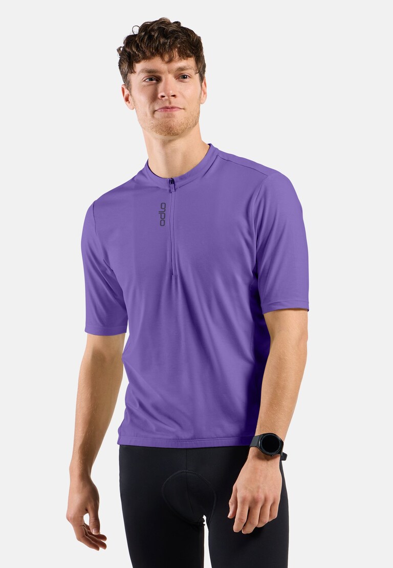 The Essentials half-zip cycling jersey