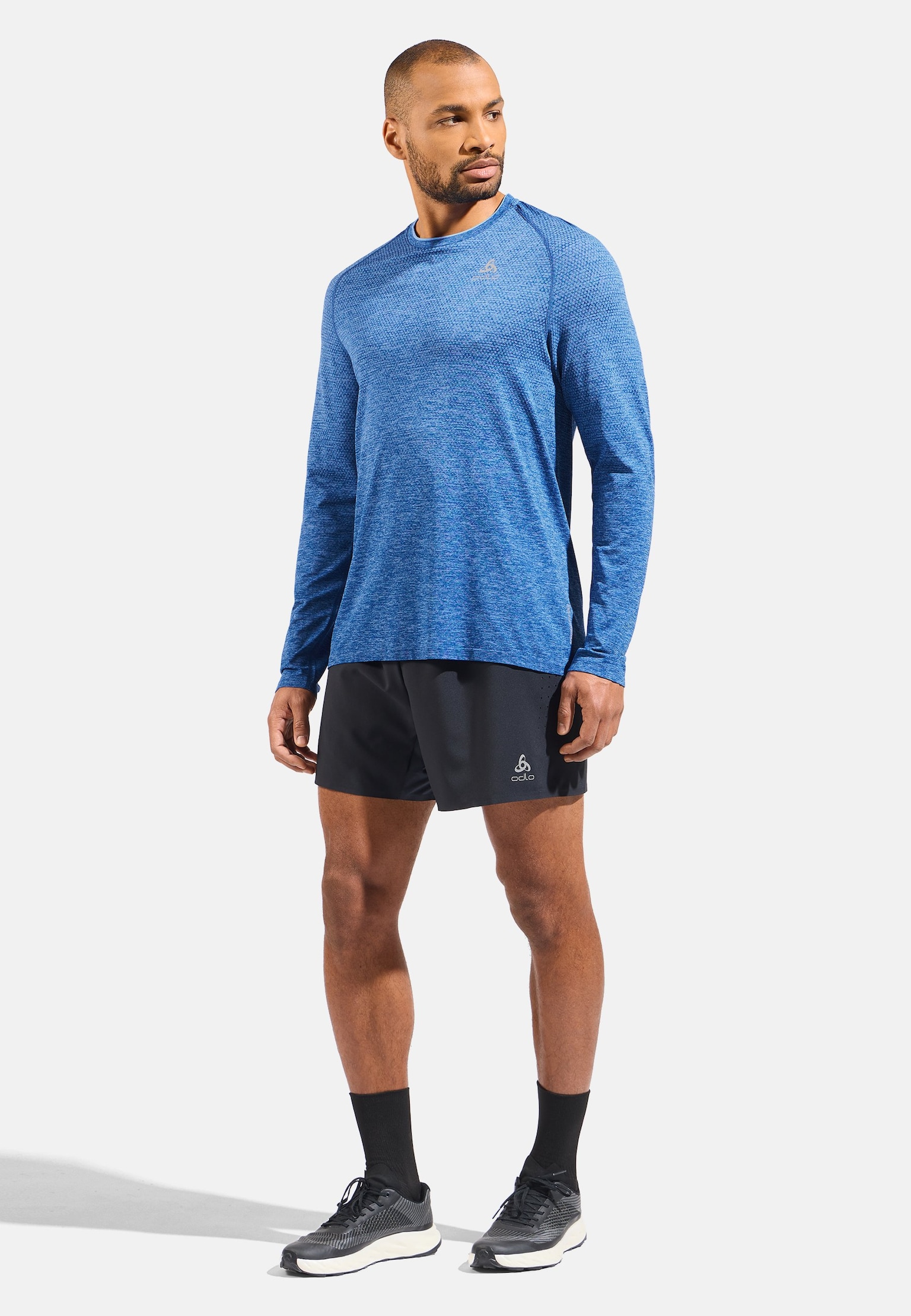 Essential Seamless Hardloop Shirt met Lange Mouwen