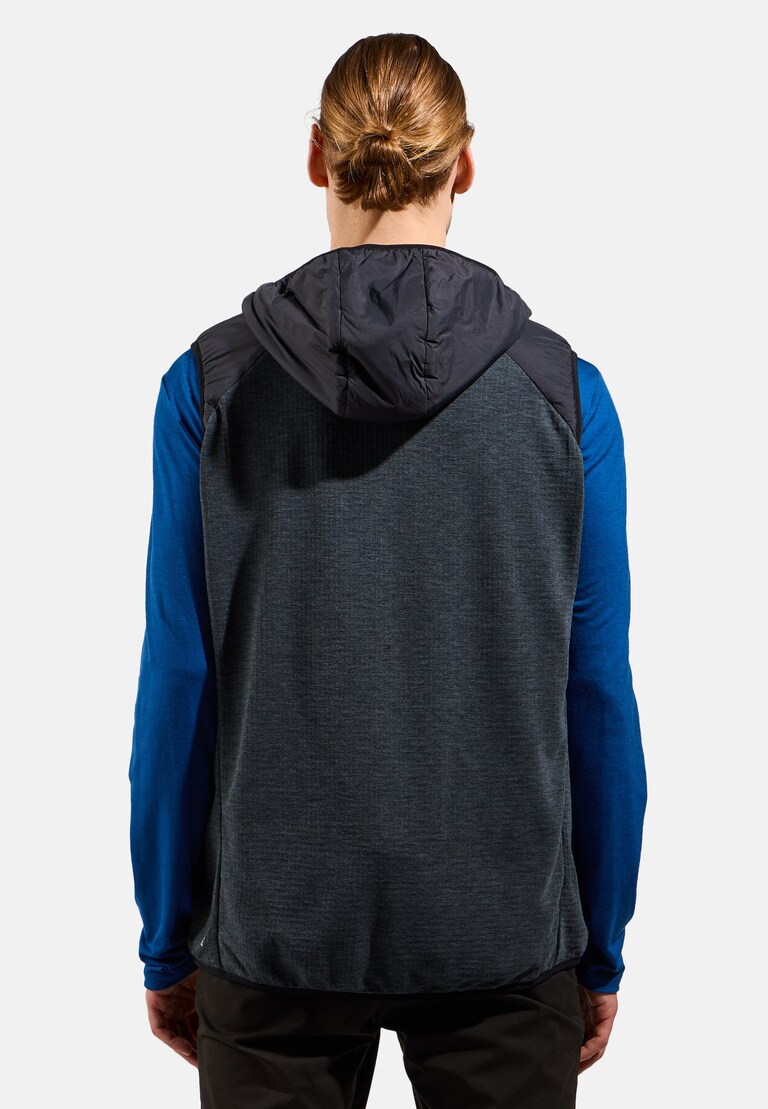 The Ascent wool insulated hybrid vest