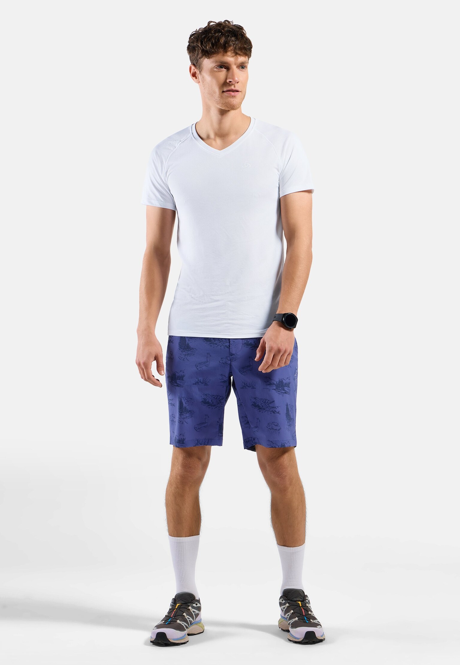 Short de randonnée imprimé Essentials