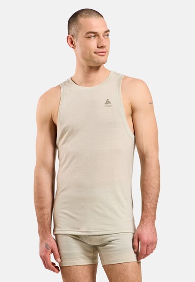 Canotta base layer girocollo Natural Merino 160