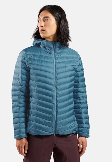 The X-Alp packable hooded down jacket