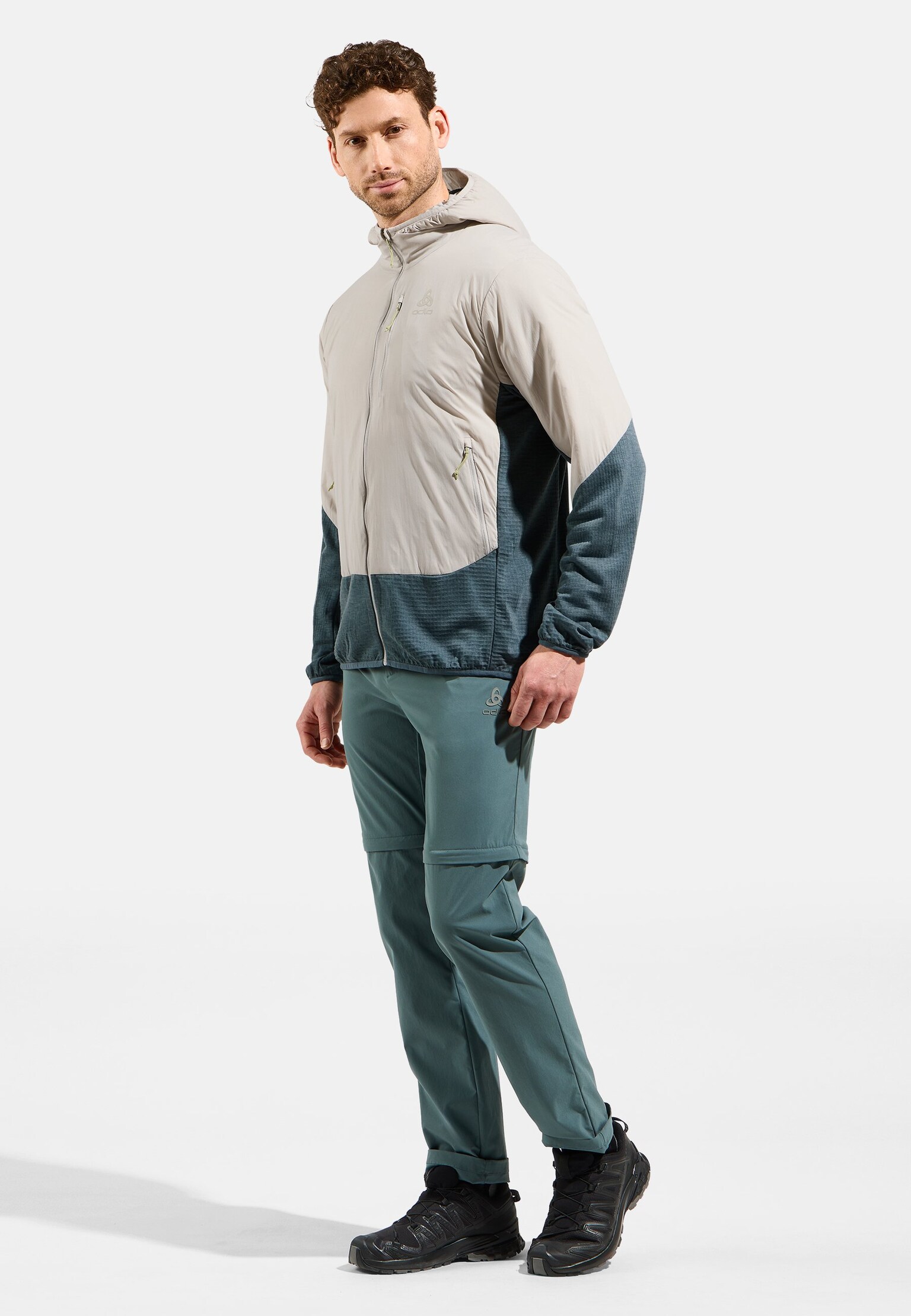 Veste hybride isolante en laine Ascent