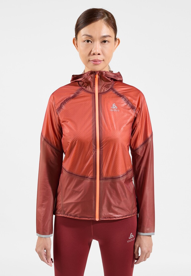 Giacca running impermeabile e isolante Dual Dry Performance Knit