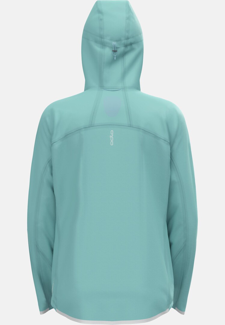 odlo オレンジ ウィンドブレーカー M The Zeroweight Dual Dry Performance Knit waterproof running