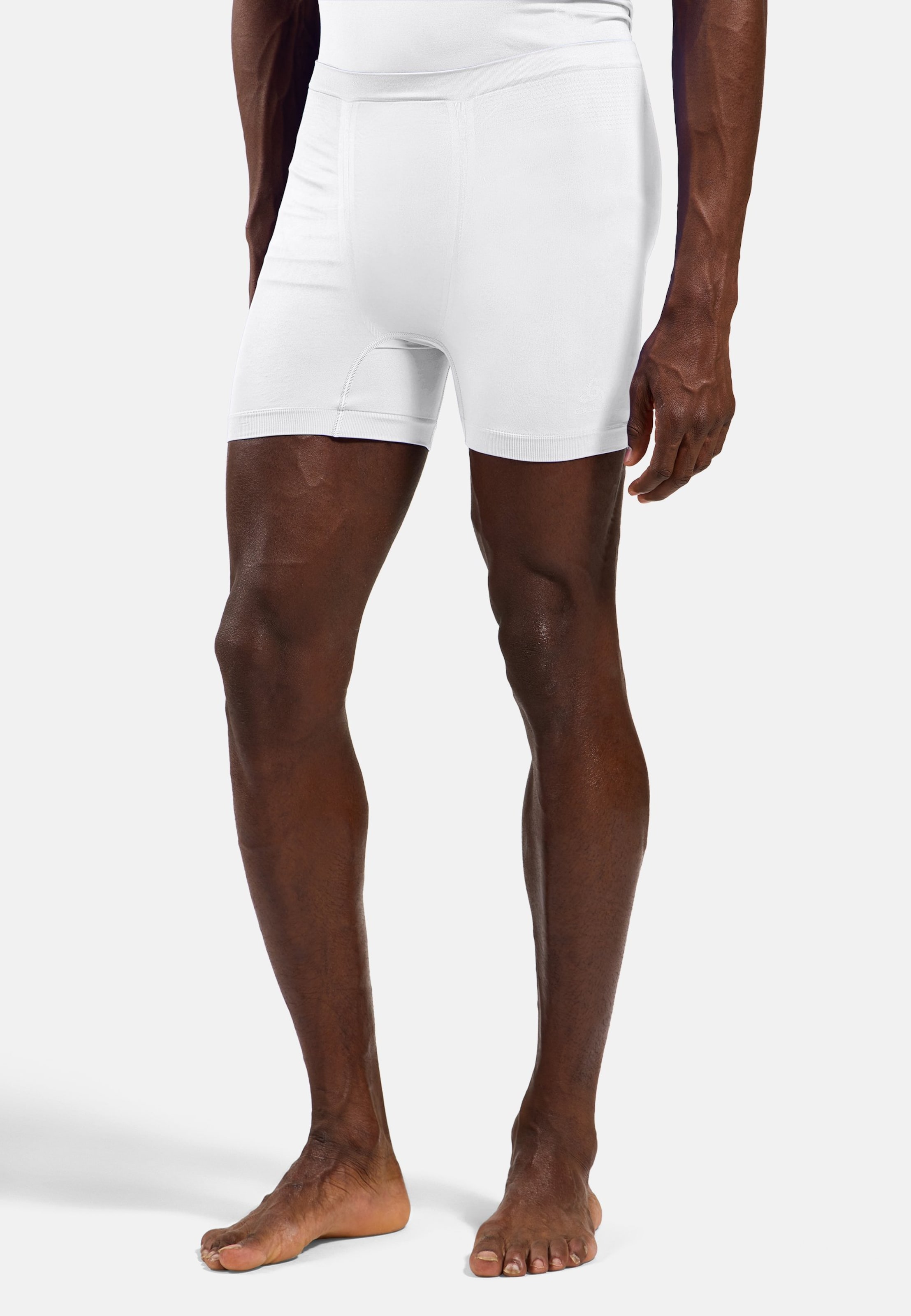 Odlo Nahtlose Performance X-Light Boxershorts für Herren, S, weiss