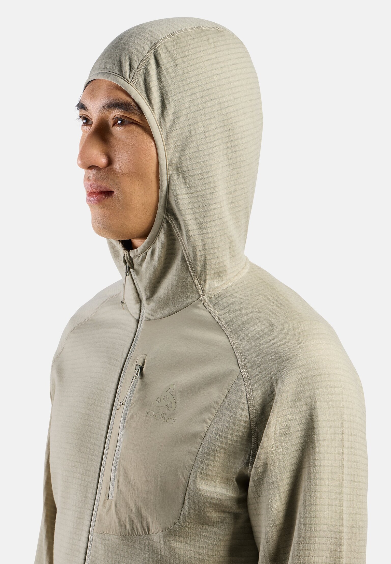 The Ascent mid layer hooded zip