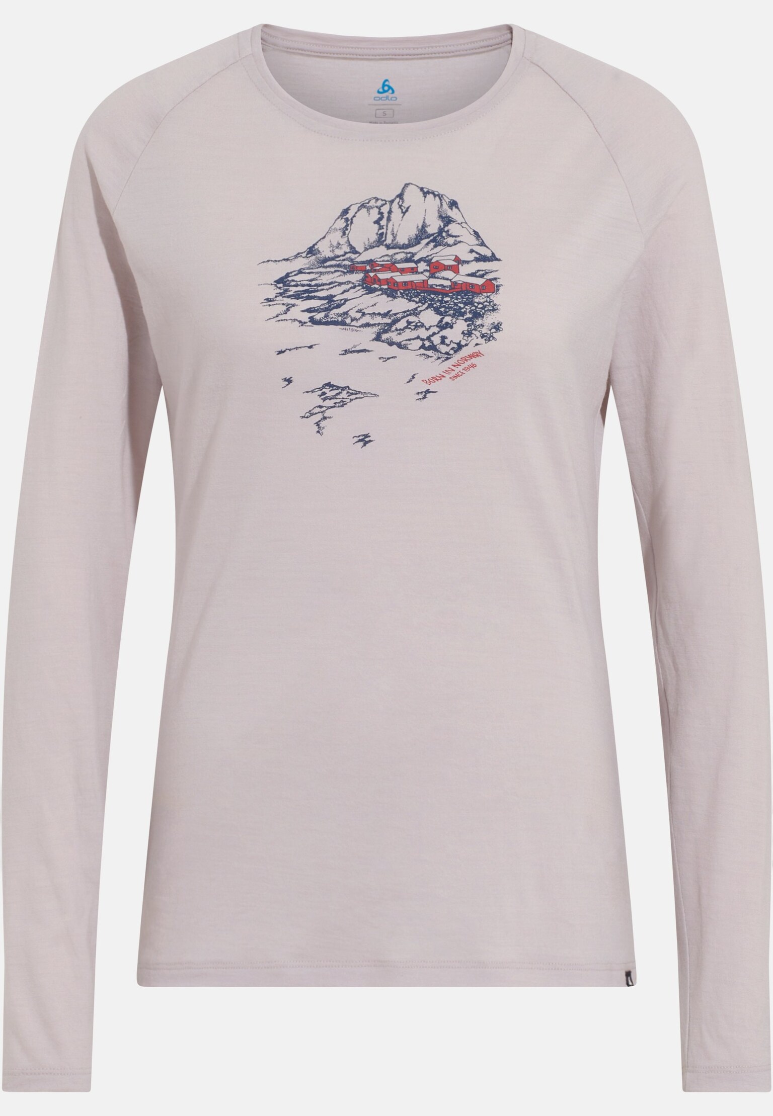 The Ascent 365 merino 200 Norway graphic