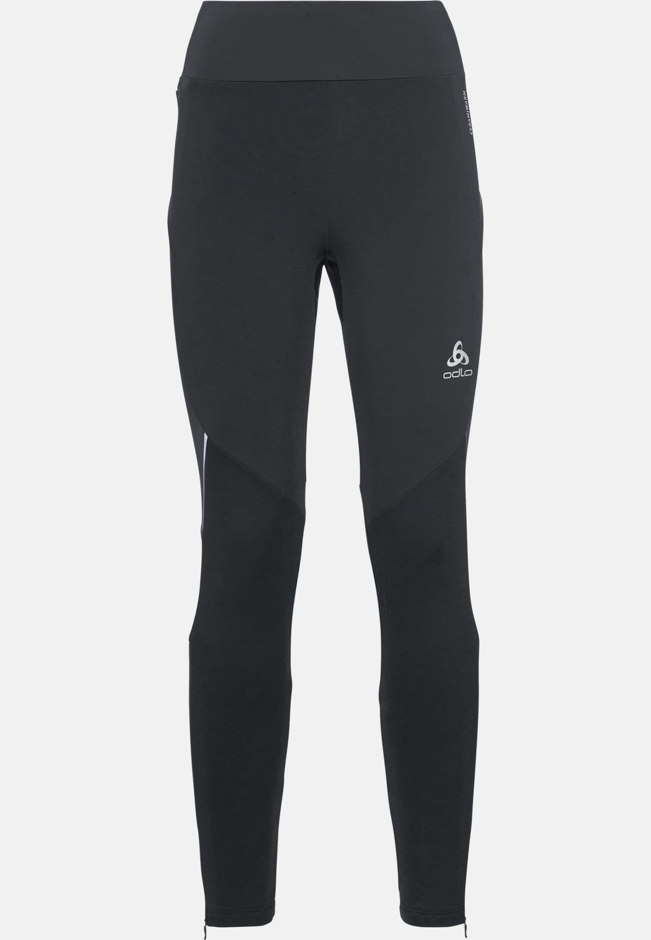 Odlo Ceramiwarm Langlauftights für Damen, XS, schwarz