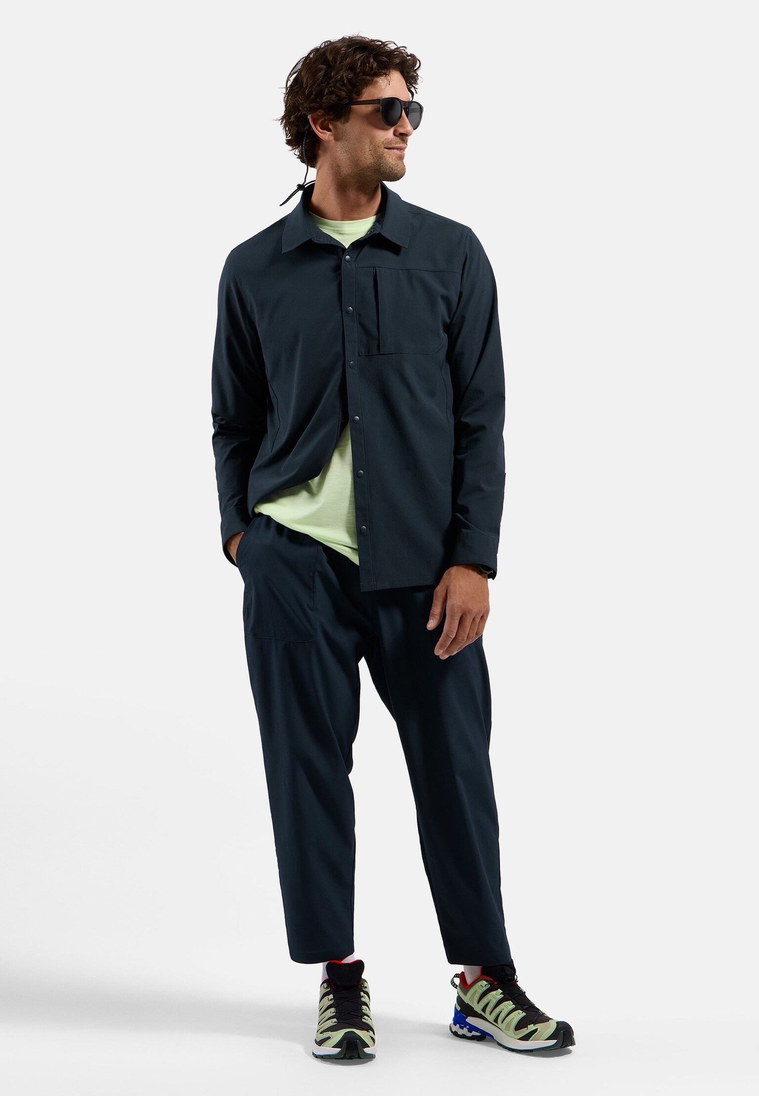 The Essentials long-sleeve hiking shirt