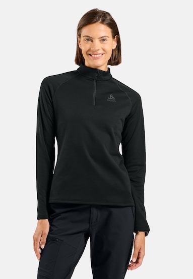 The Besso long sleeve half-zip mid layer
