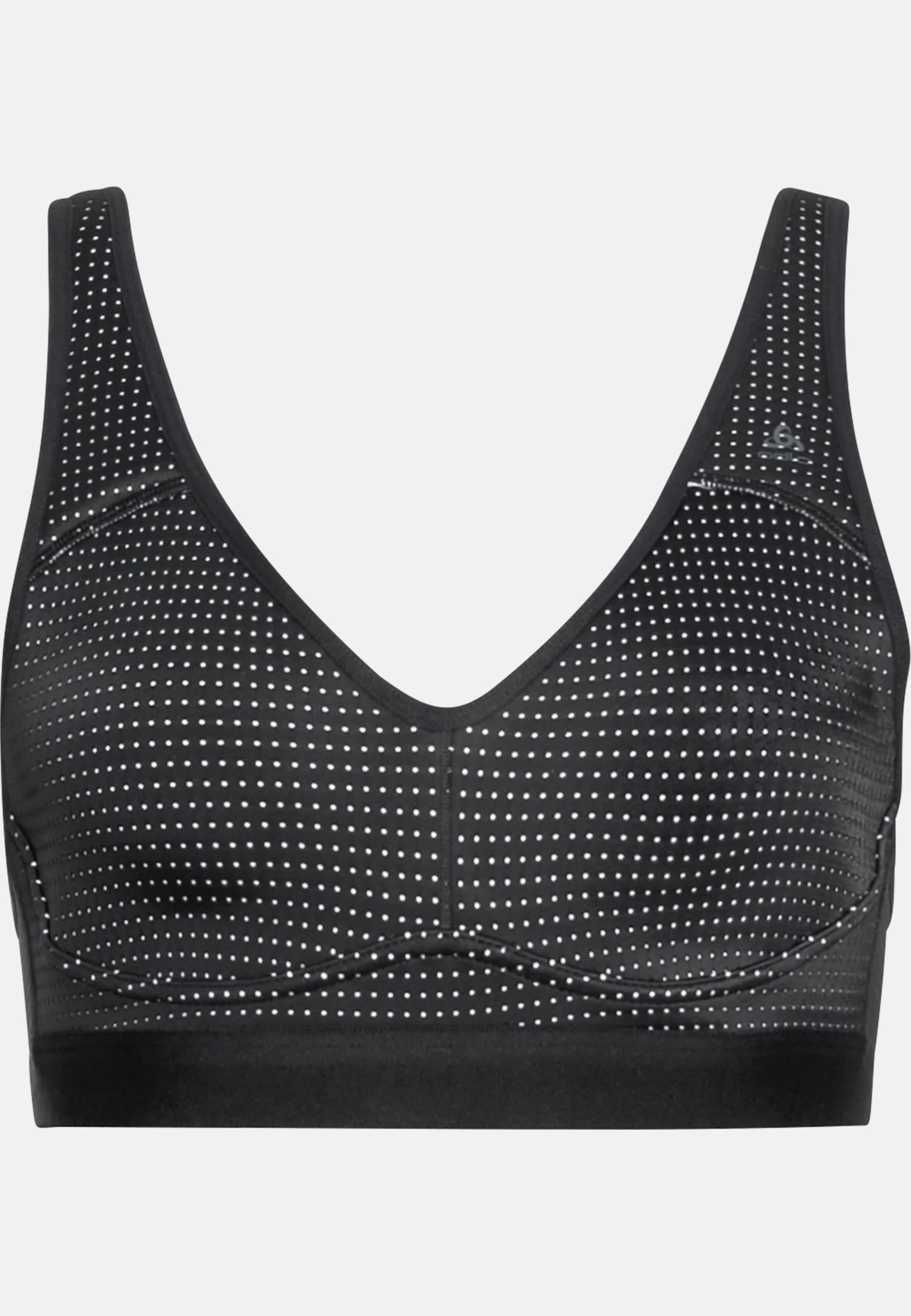 Odlo Performance Sport-BH mit starkem Halt für Damen, 70, schwarz